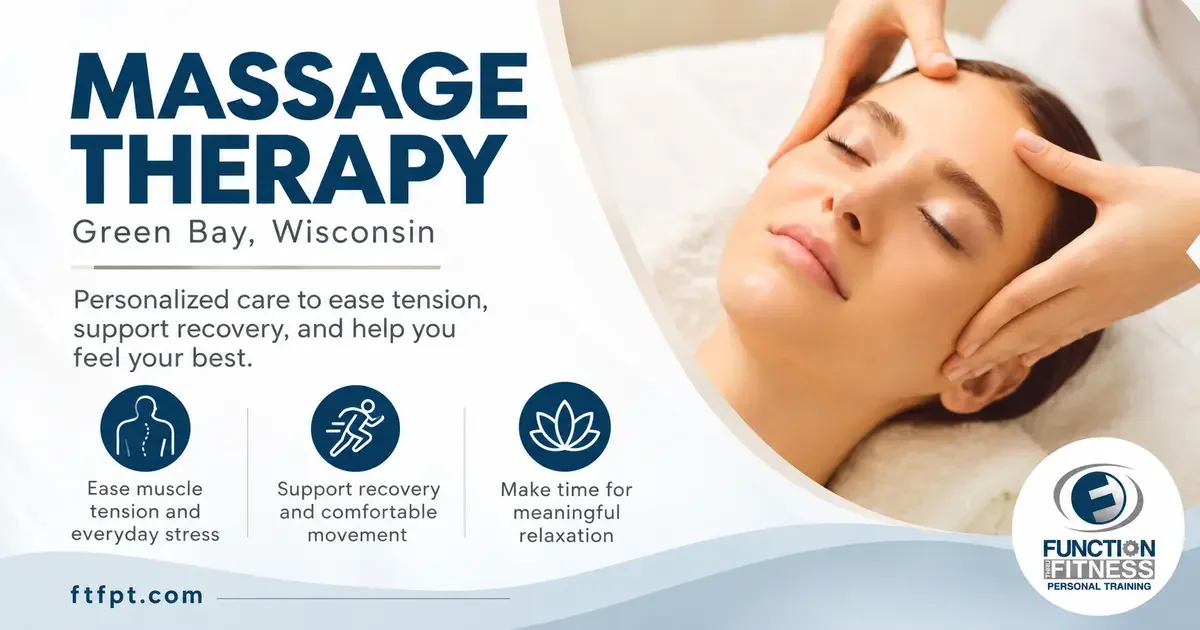 Massage therapist provides a relaxing head and neck massage.