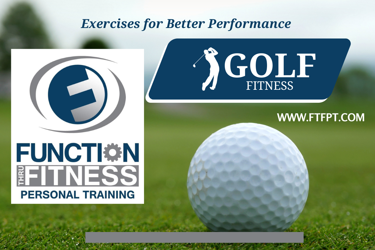 Golf fitness exercises for better performance at Function Thru Fitness, a TPI golf fitness personal training studio in Green Bay, WI