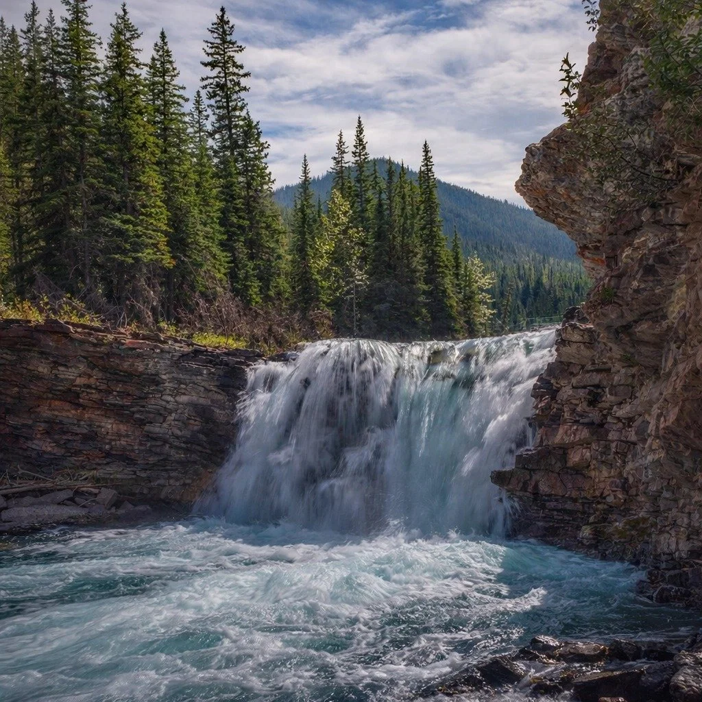 Water (Active) - Cathleen Mewis - SCC - (Russell 2023 Competition) - 3rd Place

A waterfall cascade framed by dense evergreen forest, emphasizing motion in the water and layered depth through the trees.

#prpa #prpacanada #photocompetition #waterfall