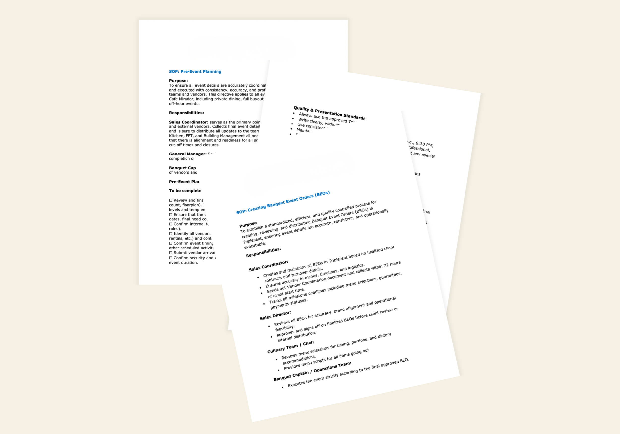 Standardizing the Handoff