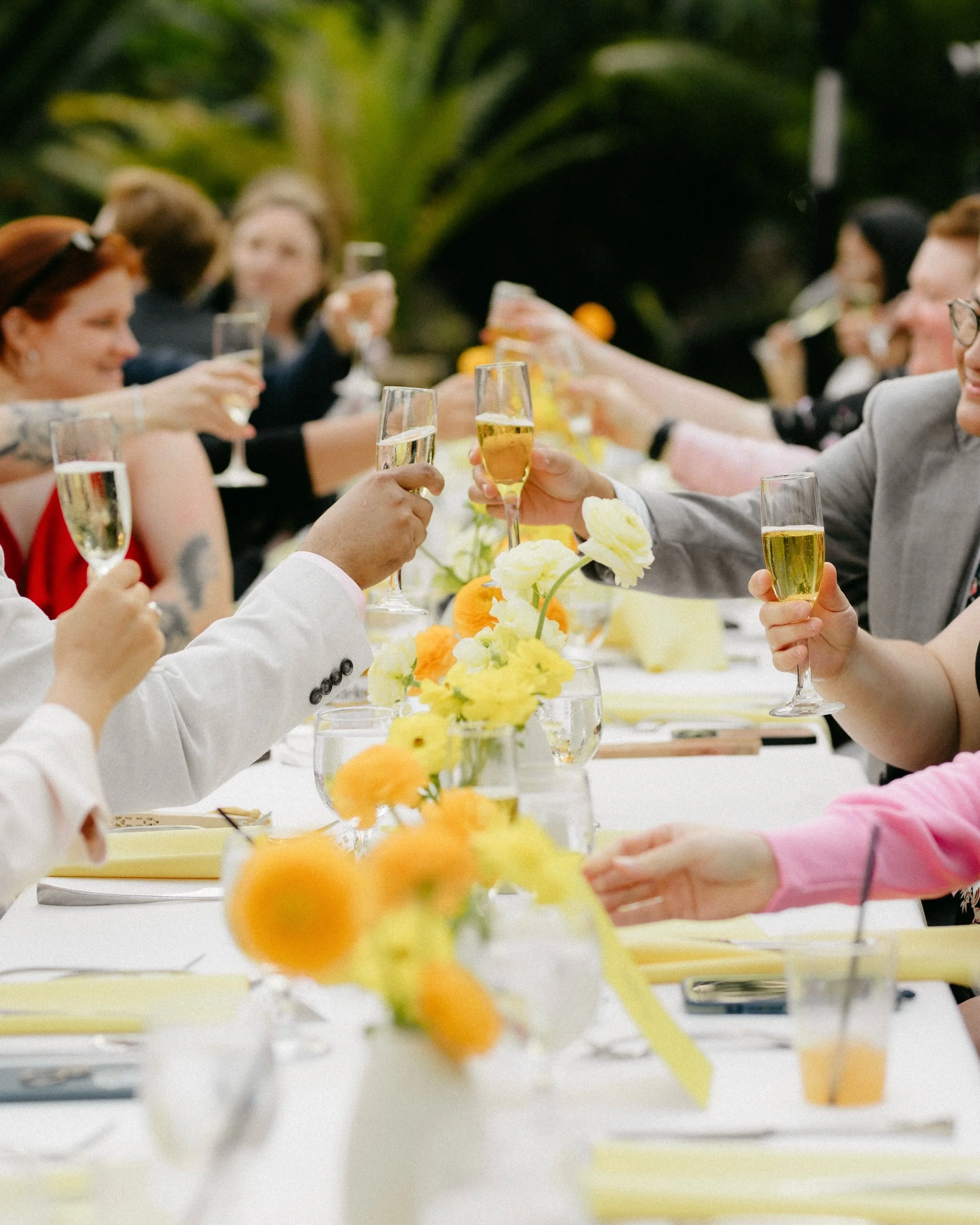 COLOR IS MY LOVE LANGUAGE 😍 Absolutely insanely gorgeous event design by @thelittlelovecollective + @longstemdisco for Lindsay &amp; Simonne! 
Venue: @sandiegobotanicgarden 
Planner: @thelittlelovecollective 
Photo: @kami__lalonde 
Florals: @longste