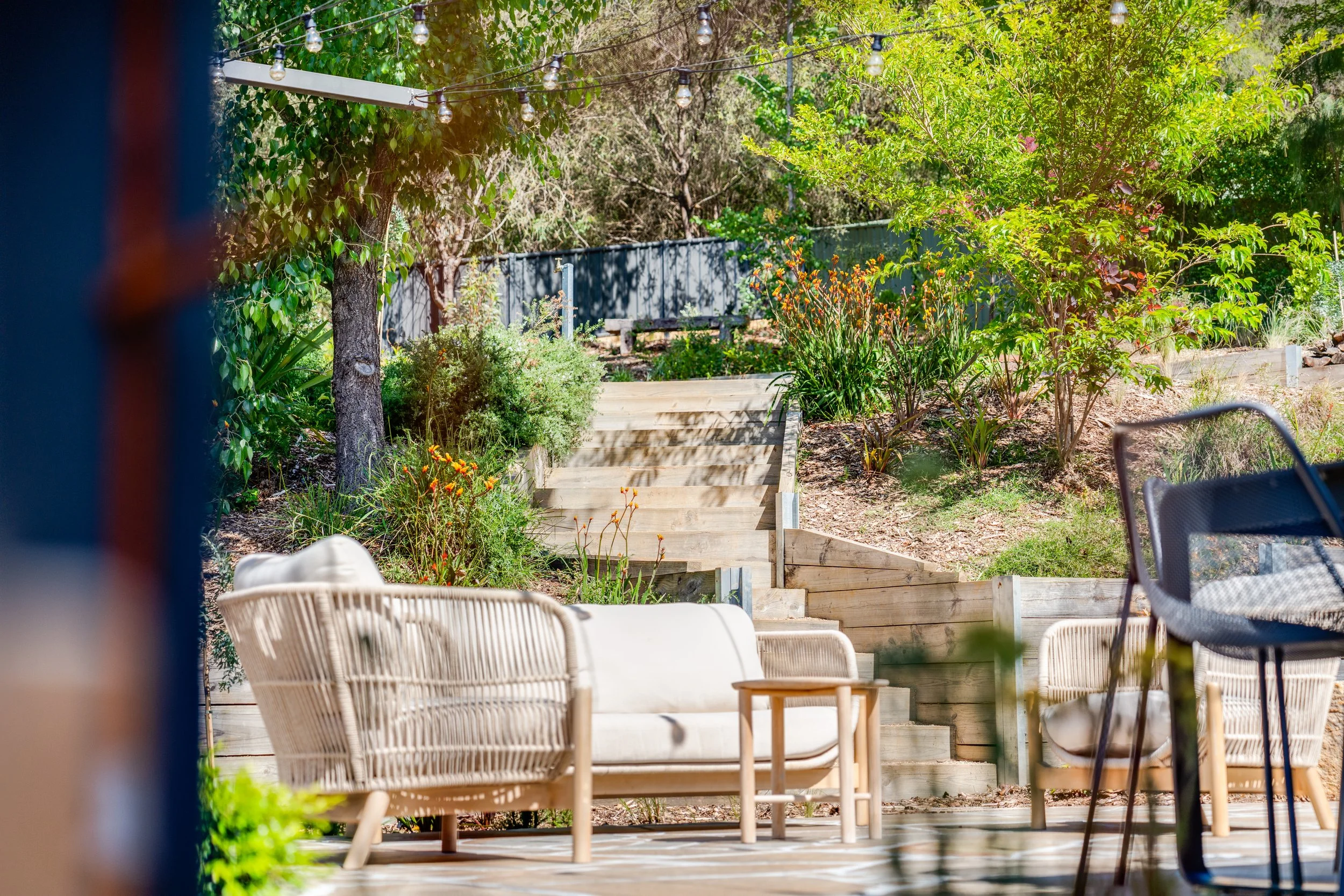 Summer entertainment spaces are key to an Australian garden.jpg