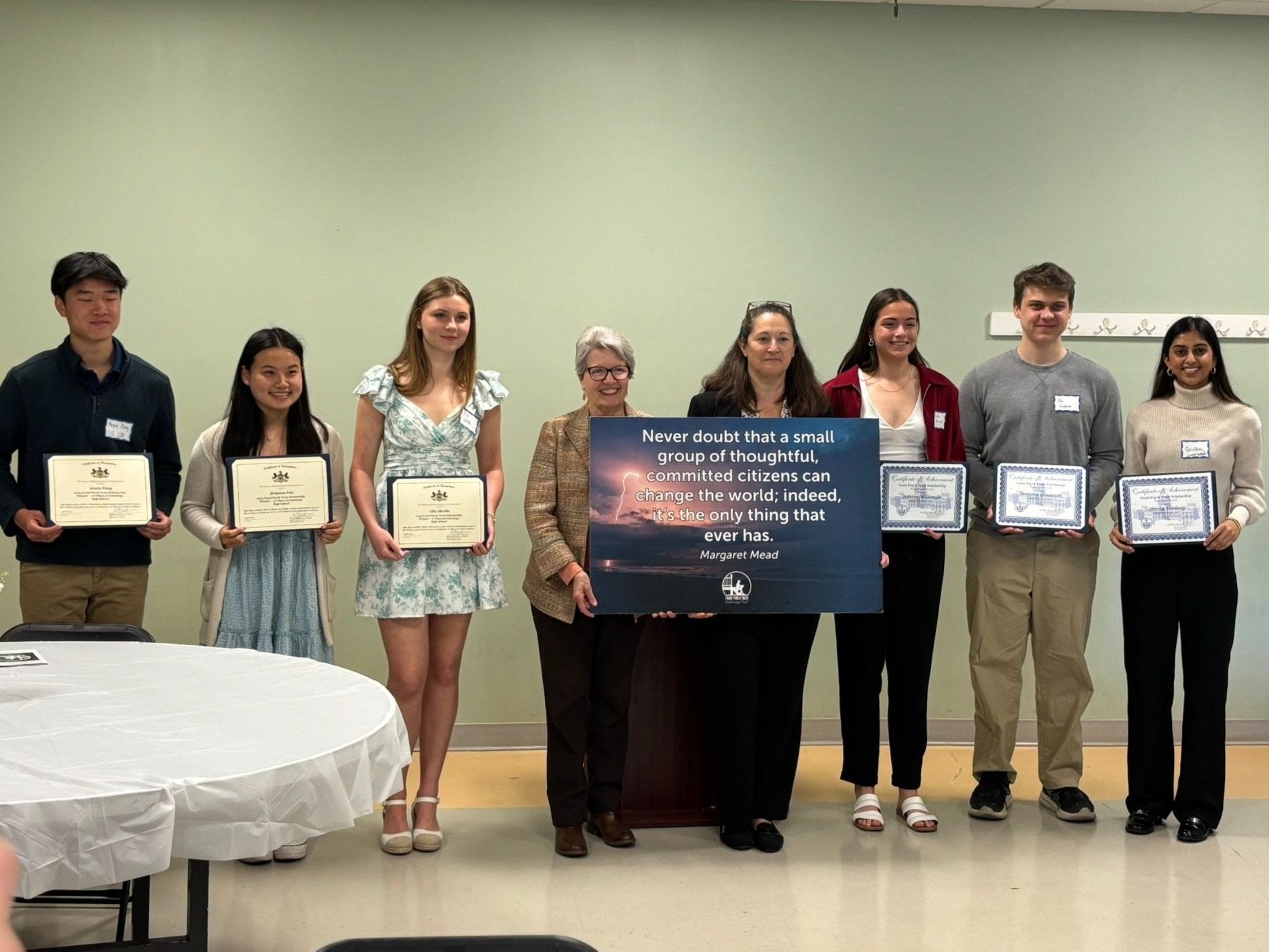 Honoring Changemakers at Great Valley &amp; Conestoga High Schools