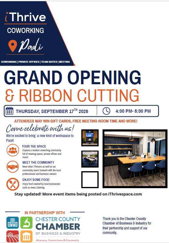 iThrive Grand Opening &amp; Ribbon Cutting