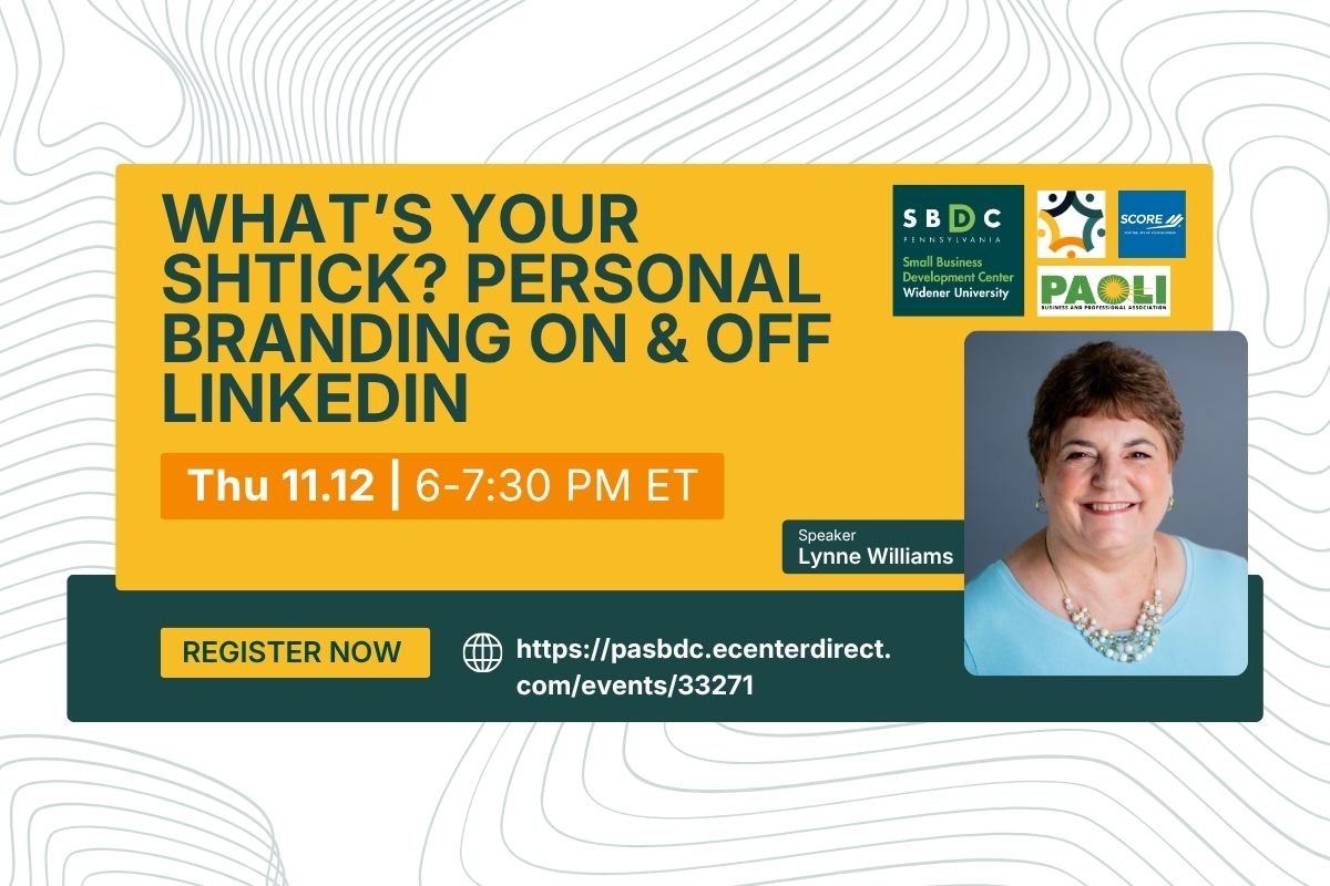 What’s Your Shtick? Personal Branding On &amp; Off LinkedIn