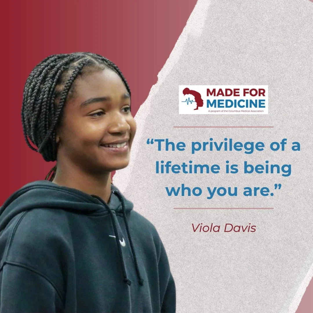✨ Showing up a yourself is good enough! 

We're proud to support our students through their own unique journeys.

#MadeForMedicine #WhatADoctorLooksLike #RepresentationMatters