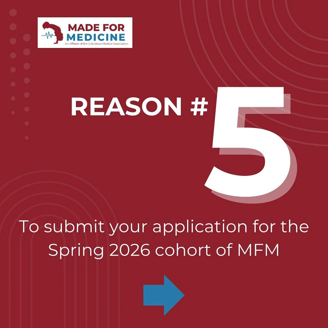 There are 5️⃣ days left to apply for the Spring 2026 cohort of Made for Medicine. As we countdown, we&rsquo;re giving you 5️⃣ reasons to apply.

🗣️ Today&rsquo;s reason? FACULTY CONNECTION

Our core faculty physicians are dedicated, community-engage