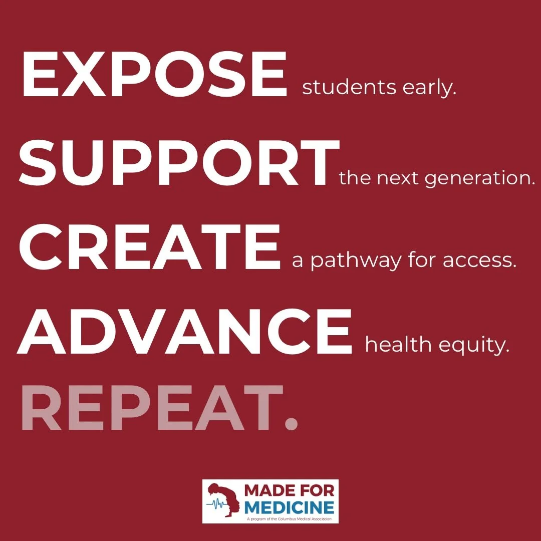 🙌🏽 Expose.
🙏🏽 Support.
❤️ Create.
💨 Advance.
🔁 Repeat.

#MadeForMedicine #RepresentationMatters #WhatADoctorLooksLike