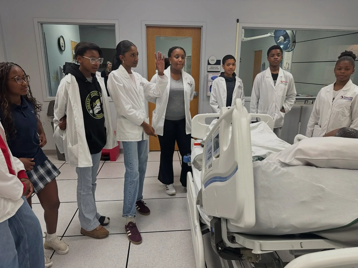 Gather &lsquo;round.

Doctors are being made here.

#MadeForMedicine #WhatADoctorLooksLike #RepresentationMatters
