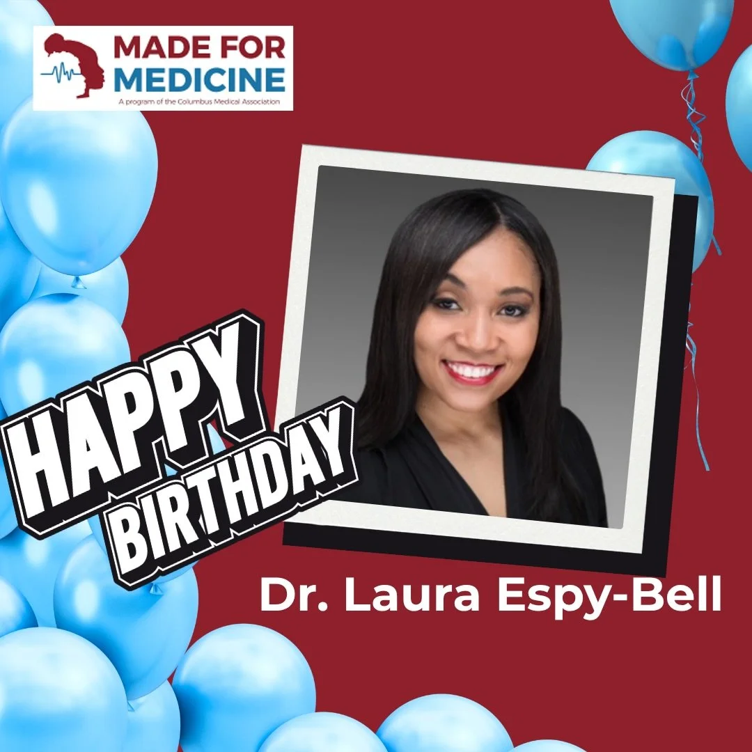 🗣️ Help us wish our founder, Dr. Laura Espy-Bell, a happy birthday!

We hope this day is filled with joy and care. Thank you for vision and all you do to support MFM. Have an amazing day! 🎈🎉🎂

#WhatADoctorLooksLike #MadeForMedicine #Representatio