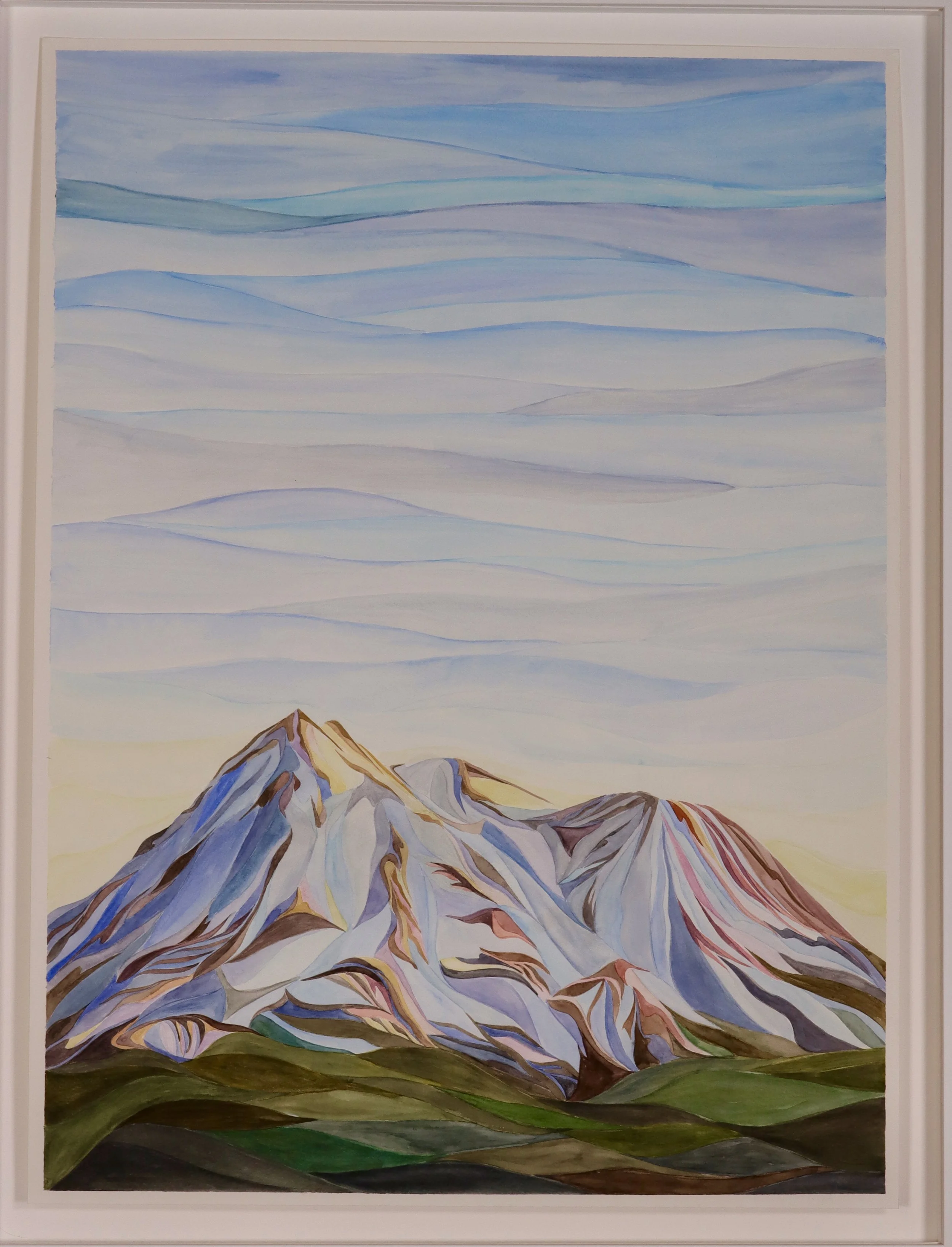 Mt. Shasta, North Face, 18x24, 2023 (no frame).jpeg