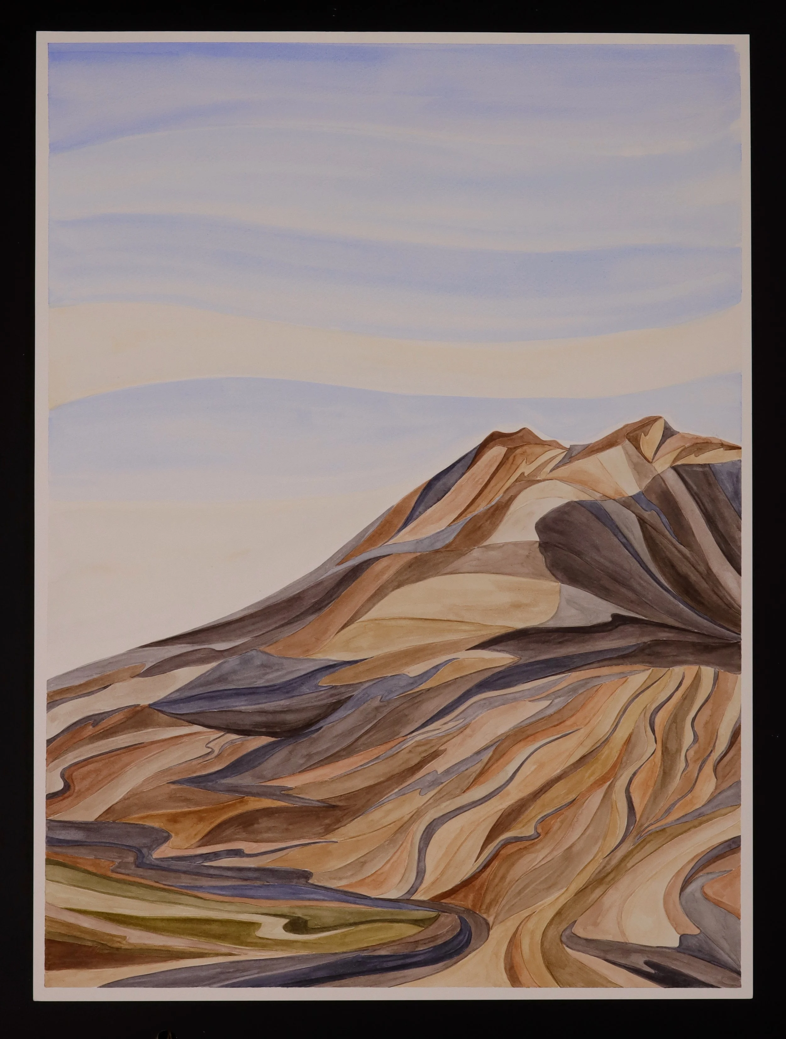 Sugarbowl Area, Mt. St. Helens, 18x24, 2023.jpeg