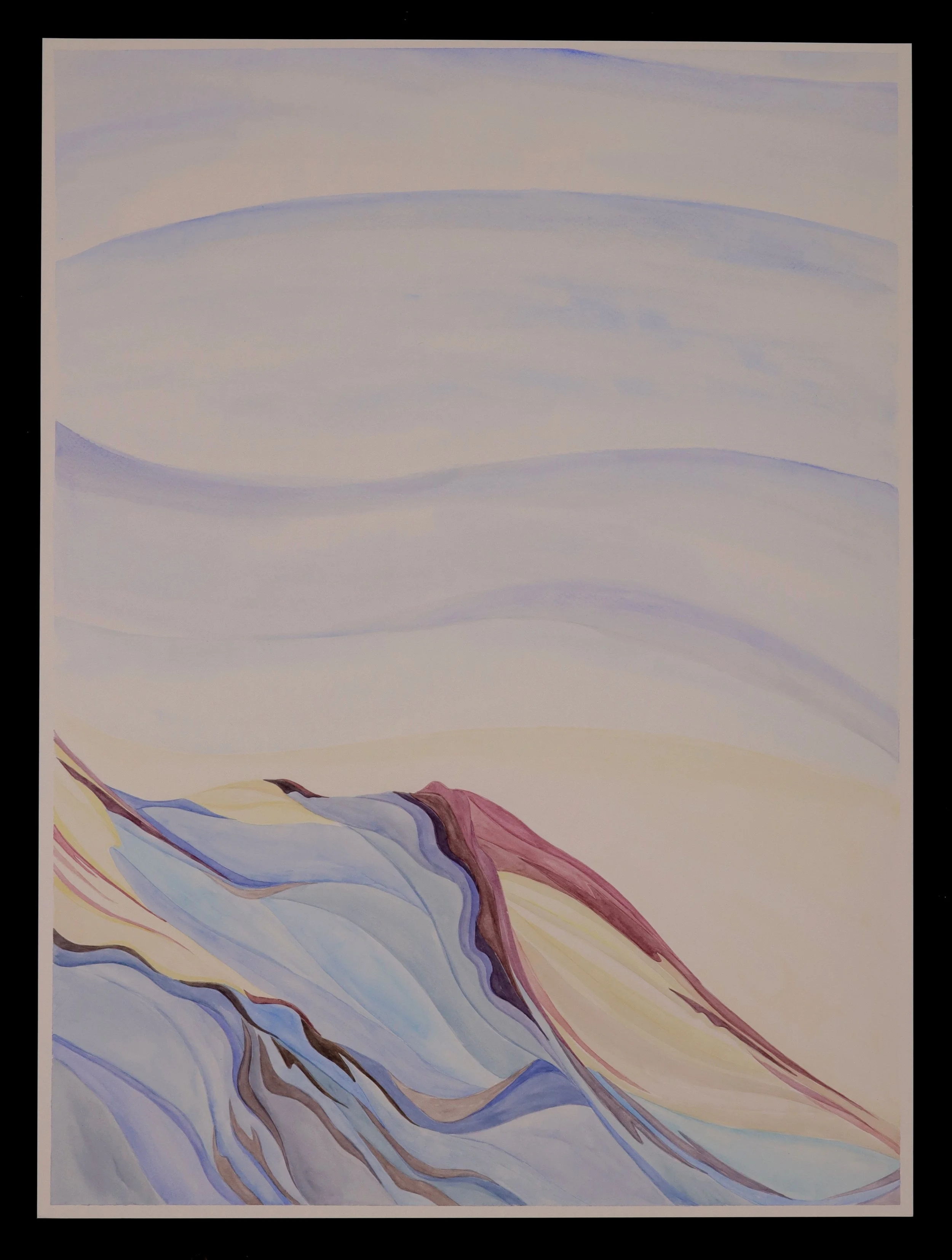 Whitney Glacier, Mt. Shasta, 18x24, 2023.jpeg