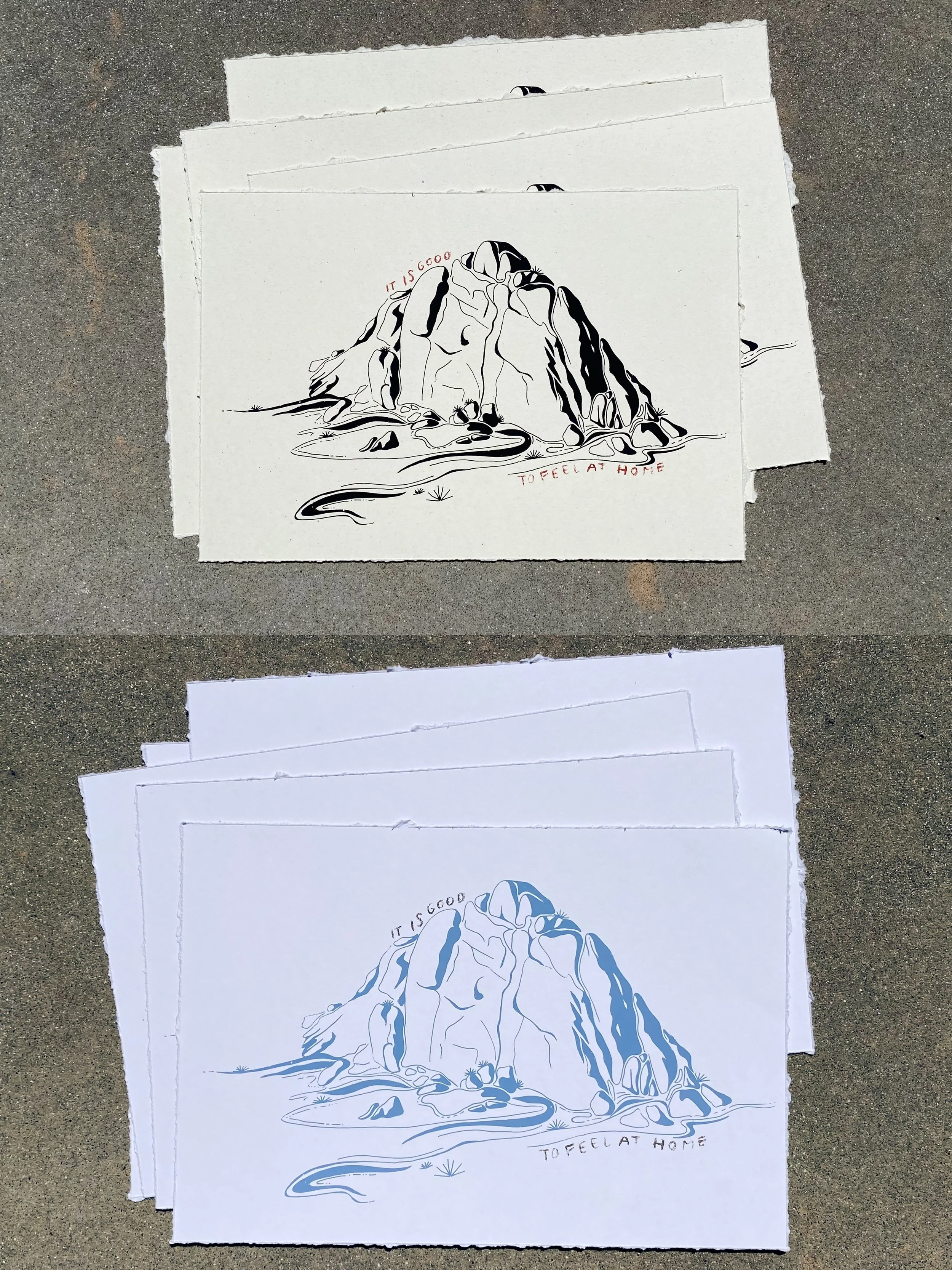 Screen & Block Prints — Ashley Rosenbaum Art