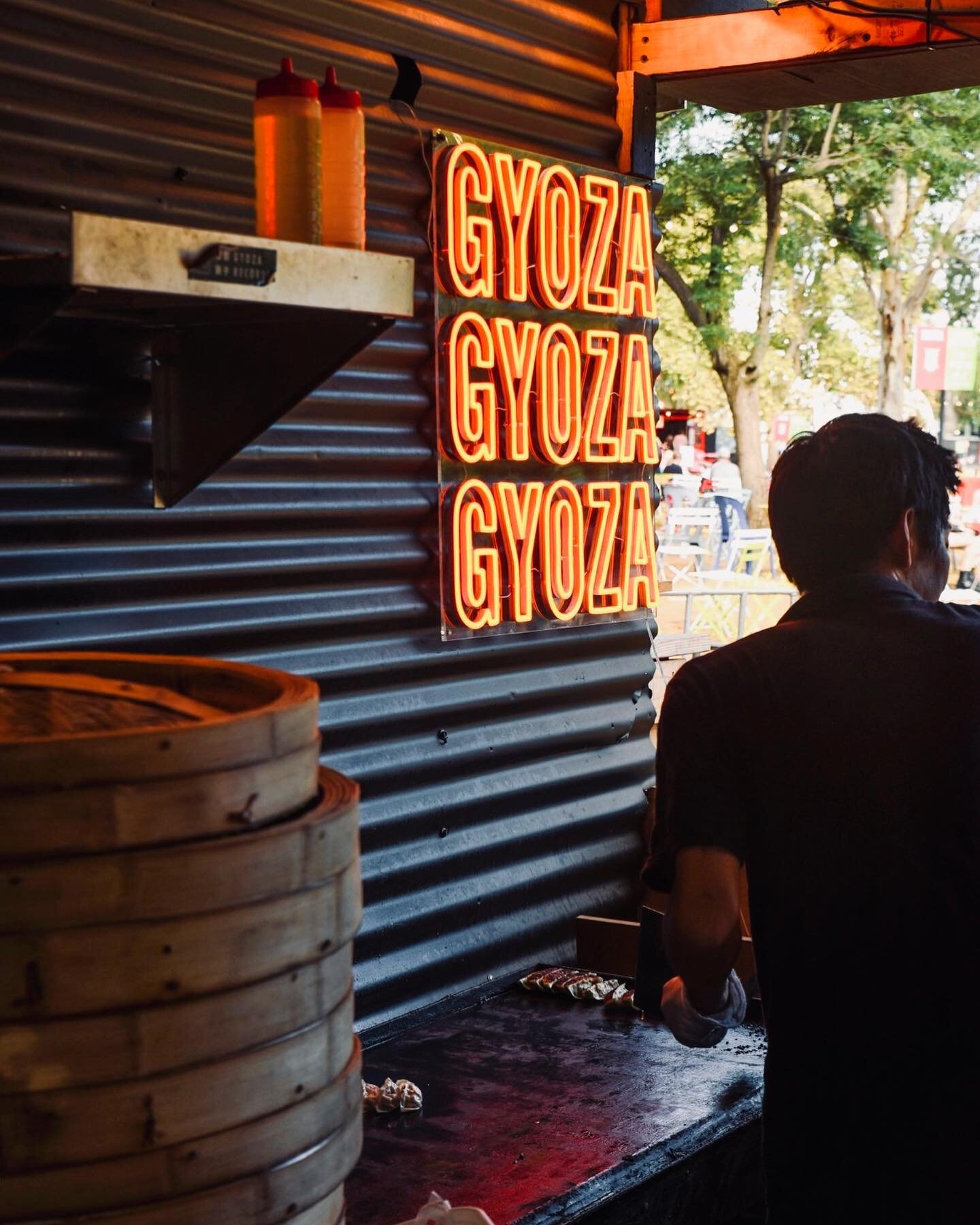Gyoza chef never sleeps #nosleep #festivallife #summerseason #foodtruck #gardenofunearthlydelights #foodtrucklife #southaustralia #victoria