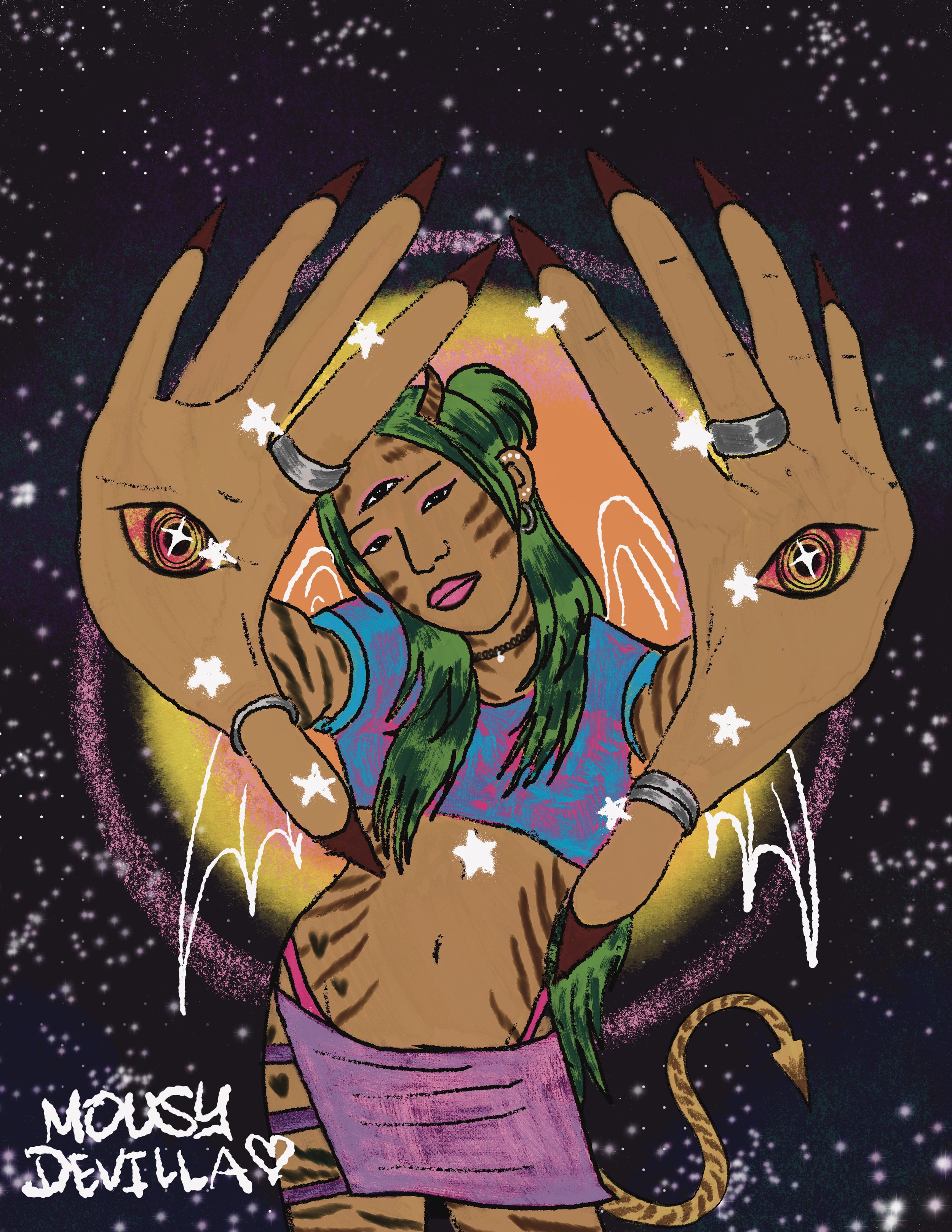 Digital illustration on Procreate