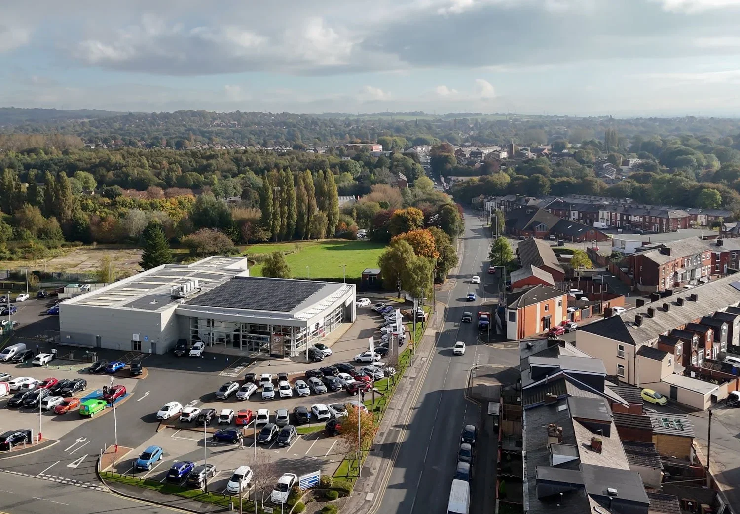 Professional Drone Filming Services in Greater Manchester | North West &amp; UK-Wide Coverage