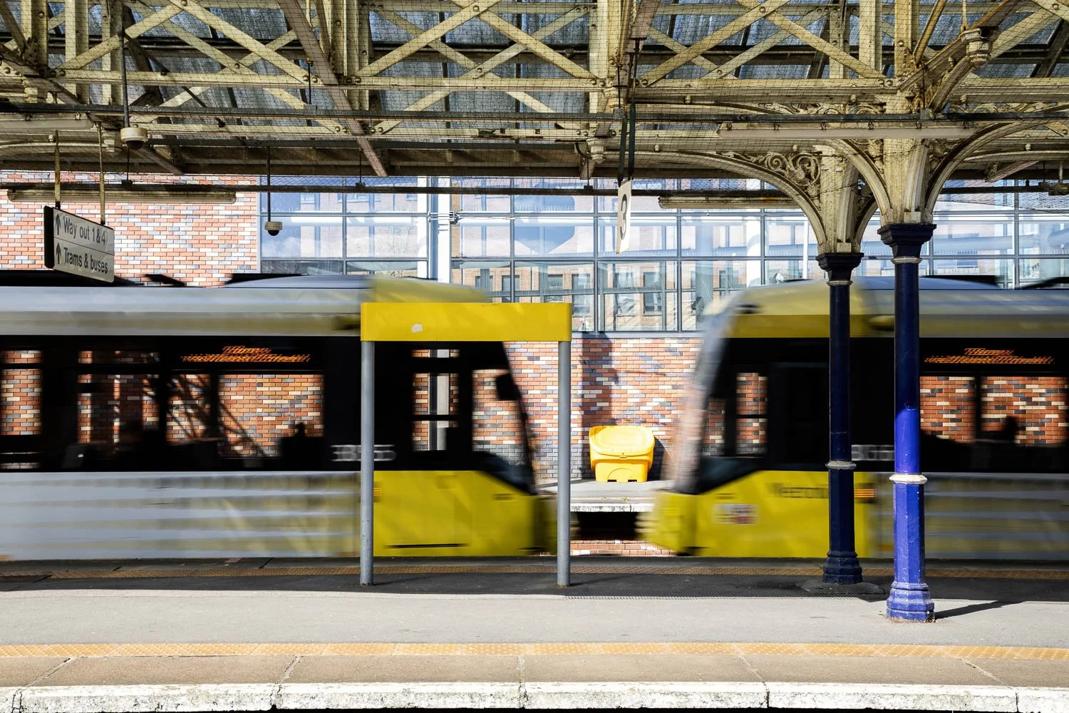 Andy Burnham at Altrincham train station-4.jpg