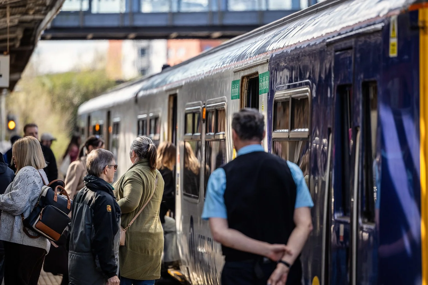 Andy Burnham at Altrincham train station-5.jpg