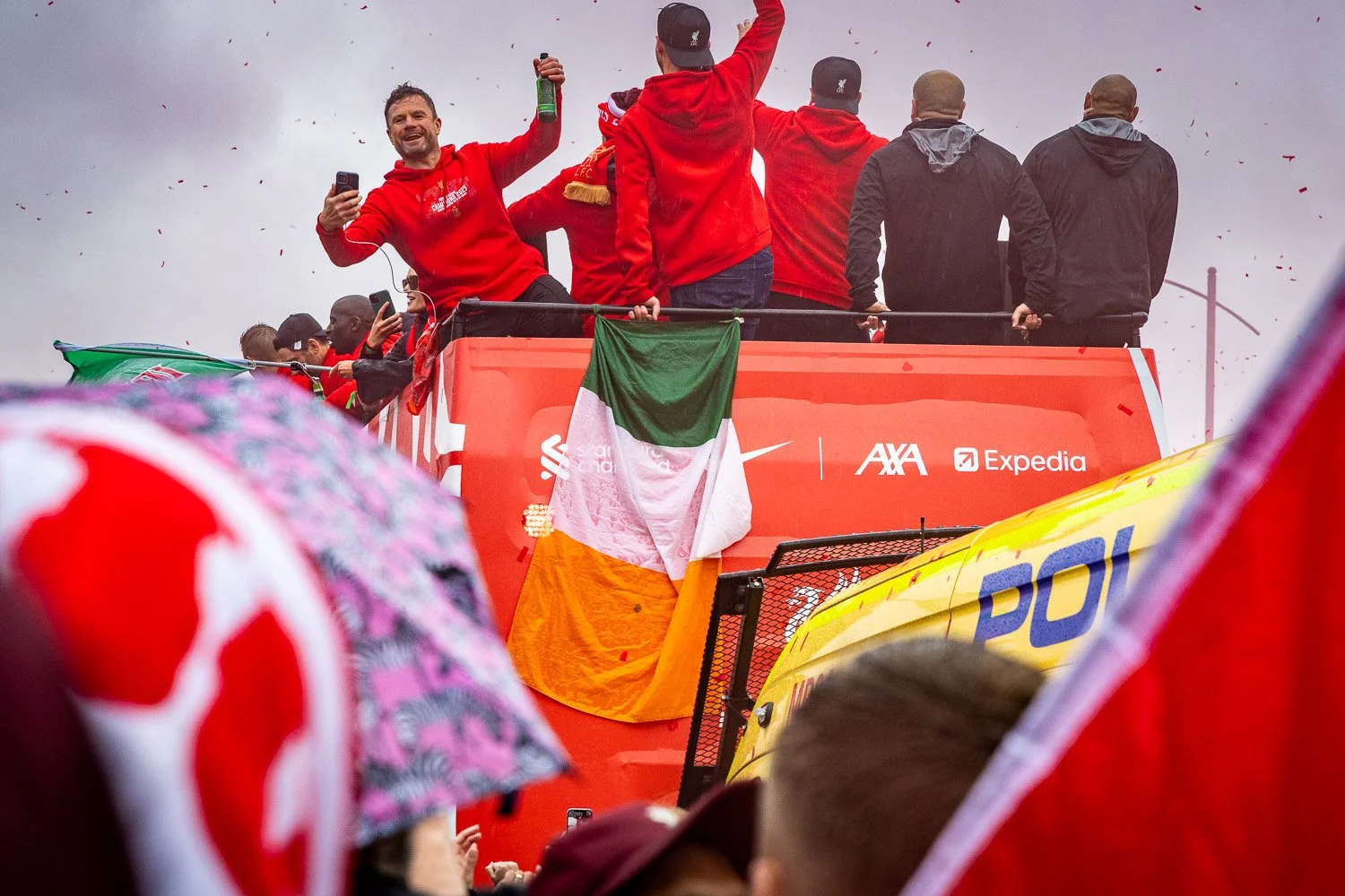 Liverpool football club Premier League title bus parade 2025-36.jpg