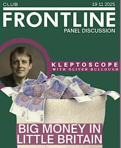 Professor Heather Marquette joins ‘Kleptoscope’ panel at the Frontline Club