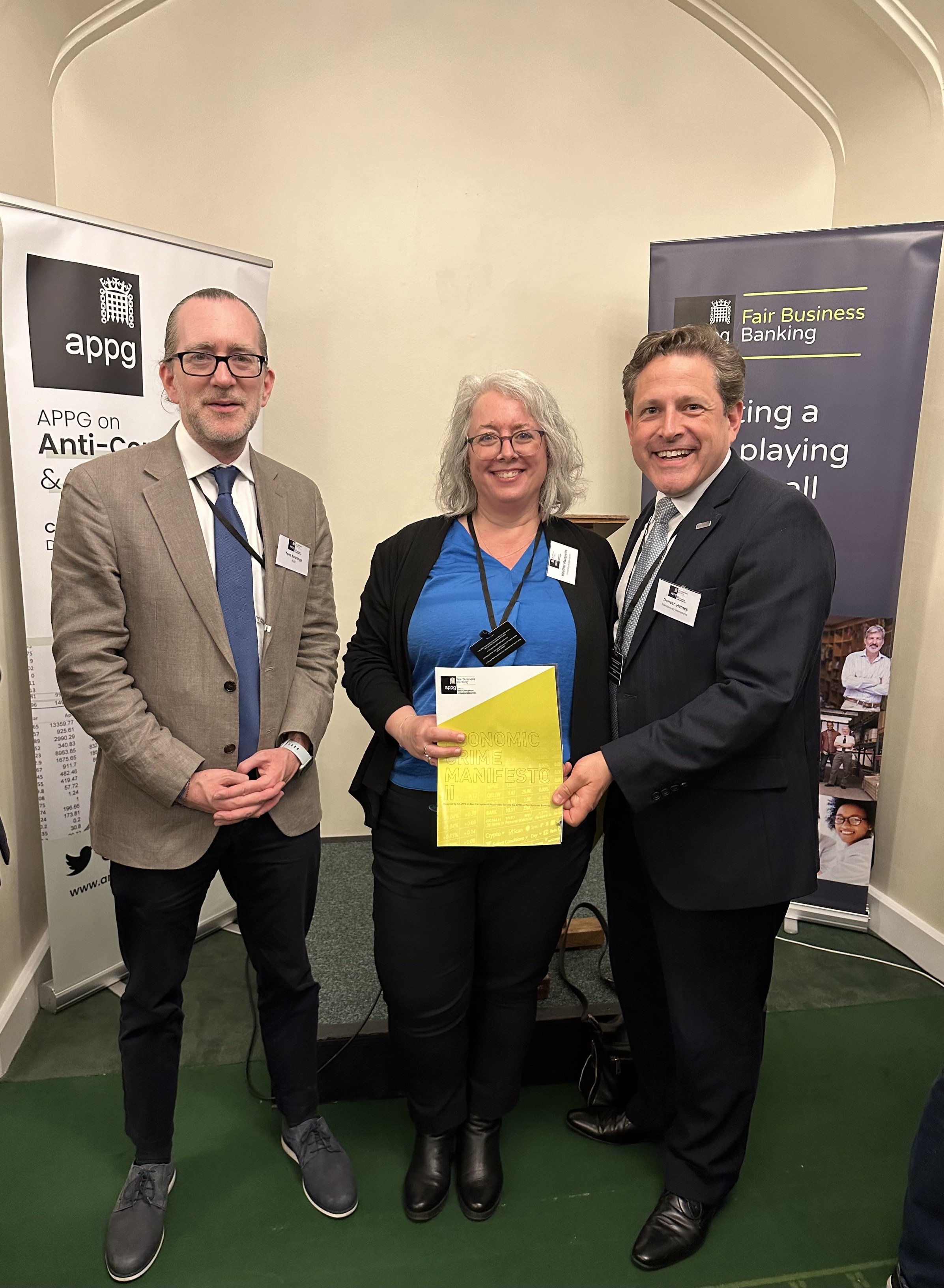 SOC ACE researchers attend launch of Economic Crime Manifesto 2.0 
