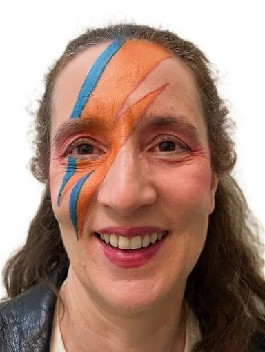 Face Painting - Ziggy Stardust.JPG