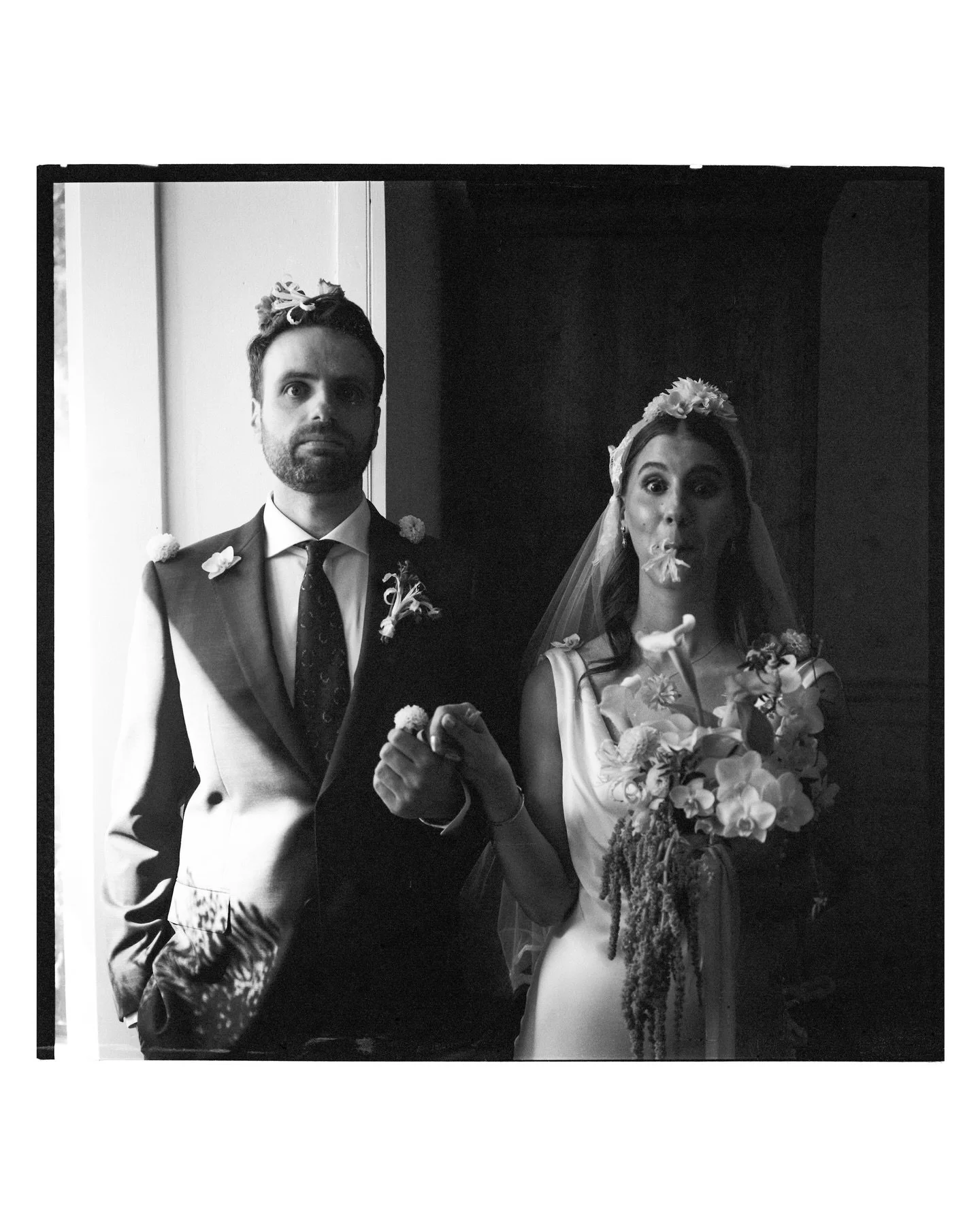 We just got our photos back from our wonderful friend @outtakes_studio and I can&rsquo;t stop looking through them.

Our wedding was truly a labor of love&mdash; many many months in the making. We dried our own petals from our garden, collected tchot