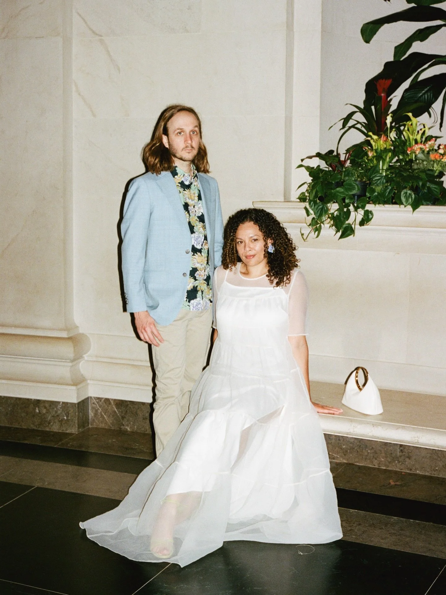 Realized I never posted this gem from one of my favorite shoots ever&mdash; but better late than never! 

Such a fun romp around the @ngadc. 🖼️

#dcelopementphotographer #dcweddingphotographer #analog
