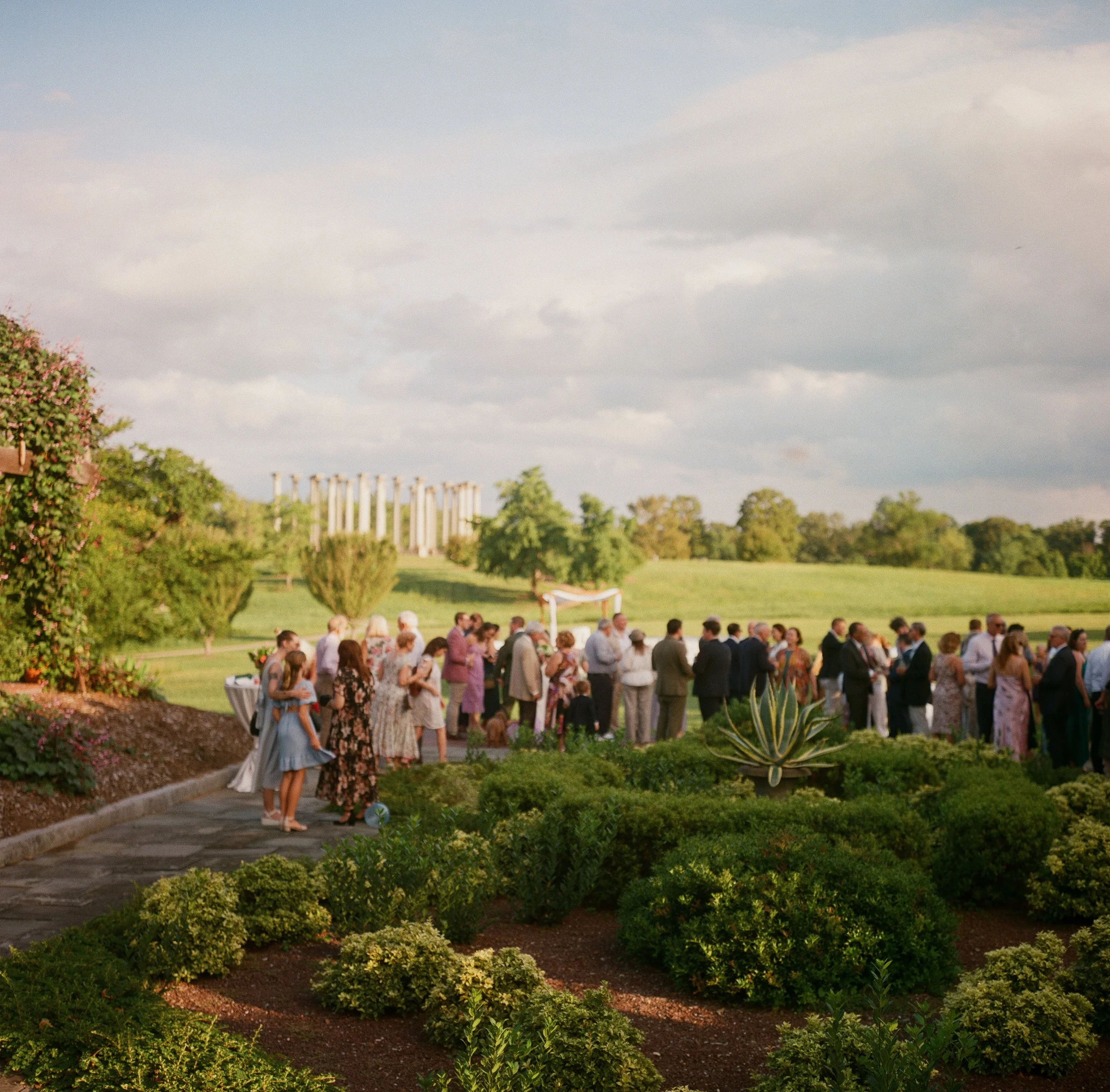Really falling in love with the Rolleiflex more and more every wedding. 

Some colorful late summertime photos from M&amp;Z&rsquo;s dreamy day! 

#ﬁlmphotography #analog #rolleiflex