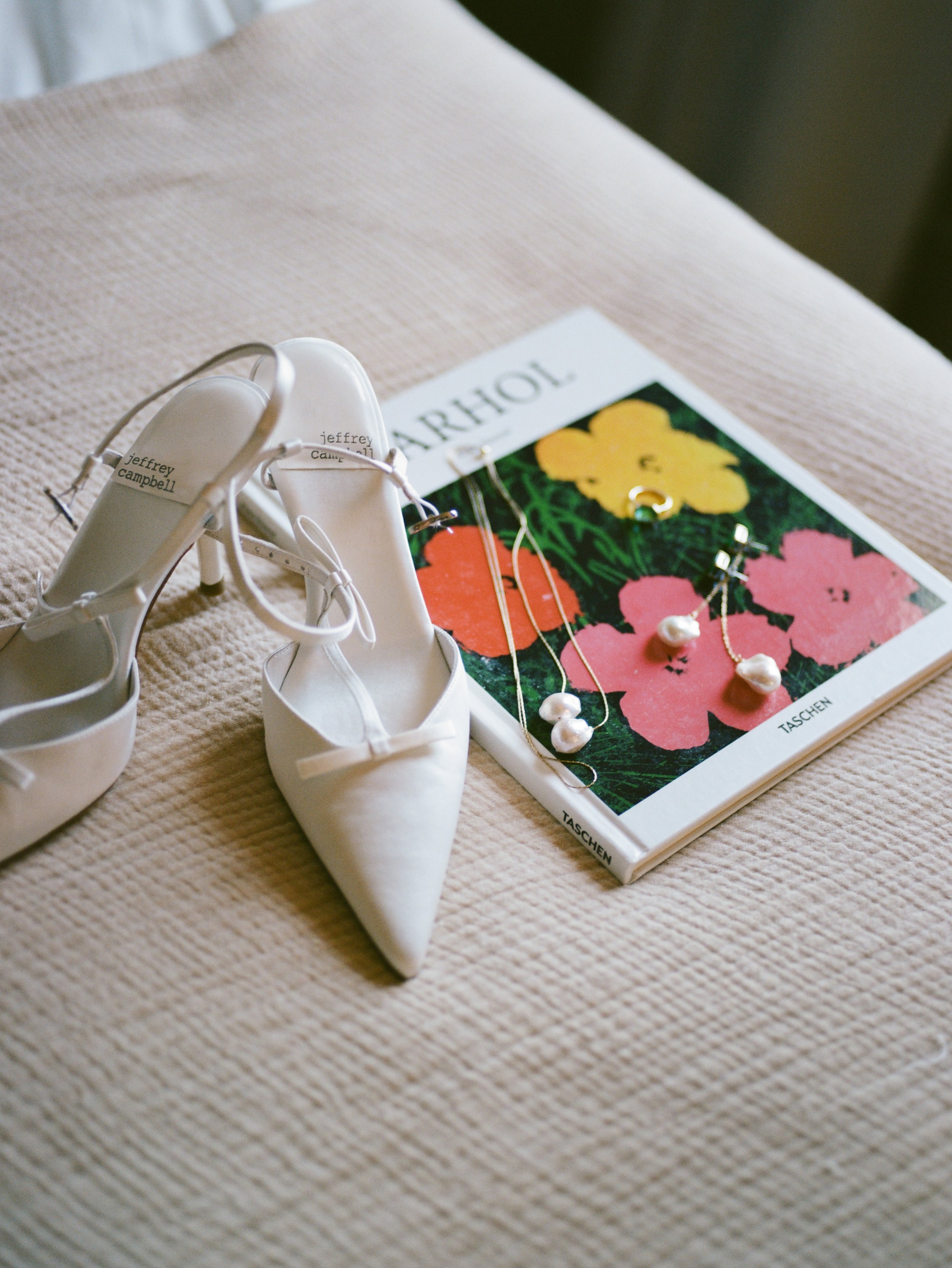 Artistic wedding photography and intentional details.