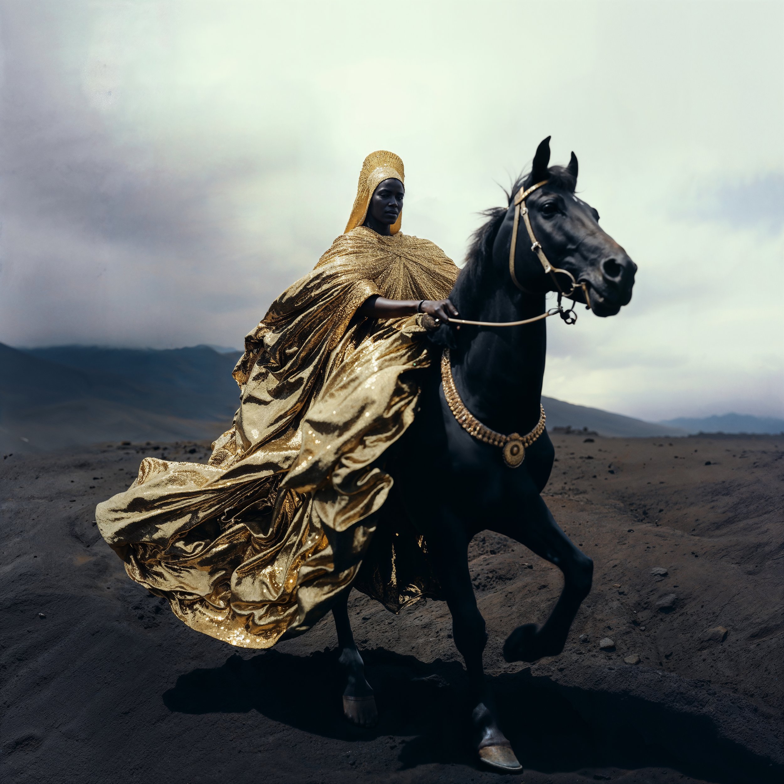The Protector of Humanity, from the series Kush, 2024 © Delphine Diallo