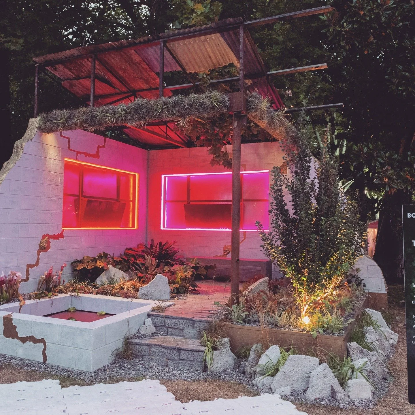 Tune into @gardeningaustralia 7:30pm tomorrow night to see my award winning Boutique Garden @melbflowershow codesigned with @alistairkirkpatrick and @michaelrochelle.au 

You'll hear all about how plants use the processes of phytoremediation and hype