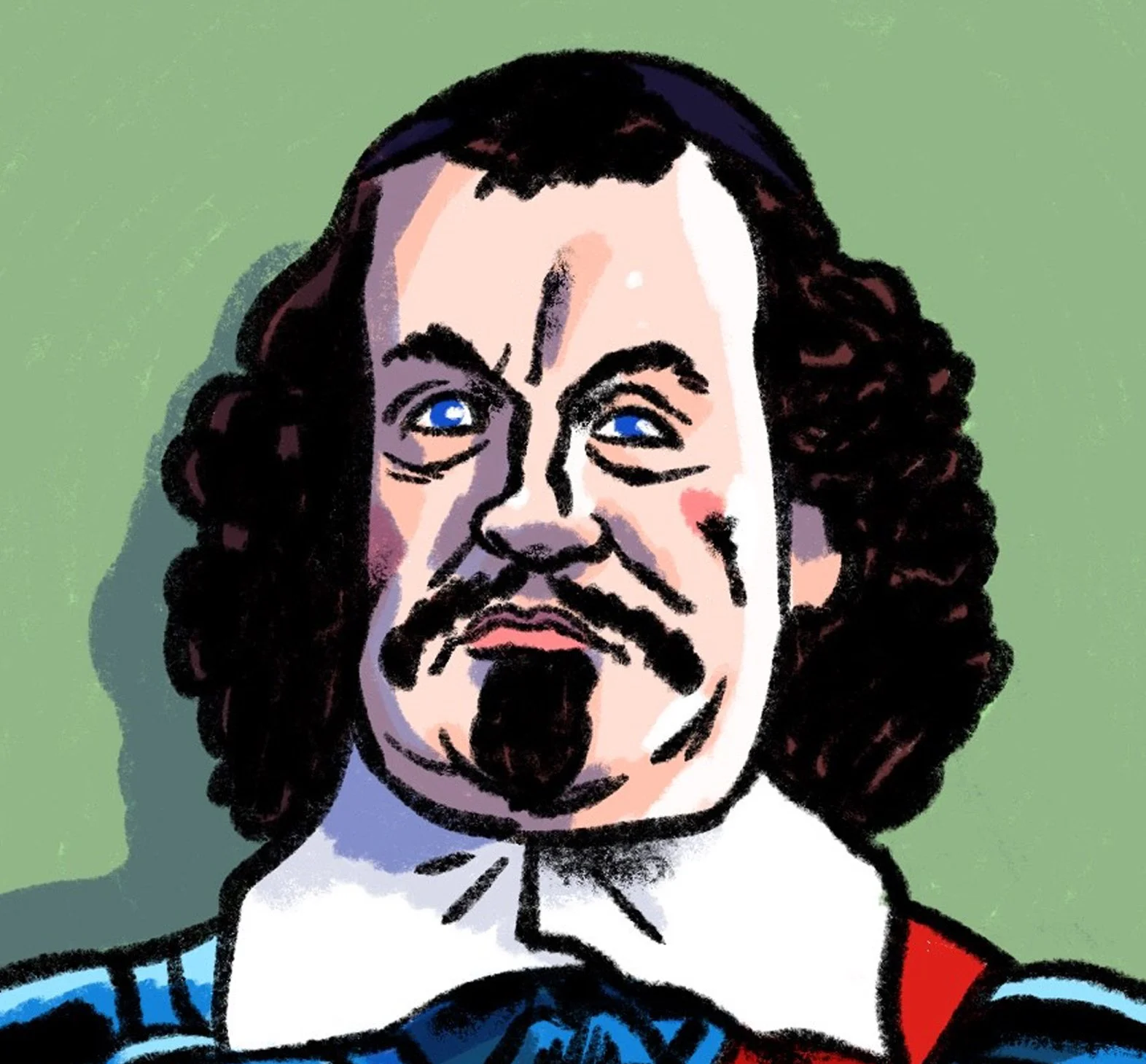 Editorial illustration Holland Magazine