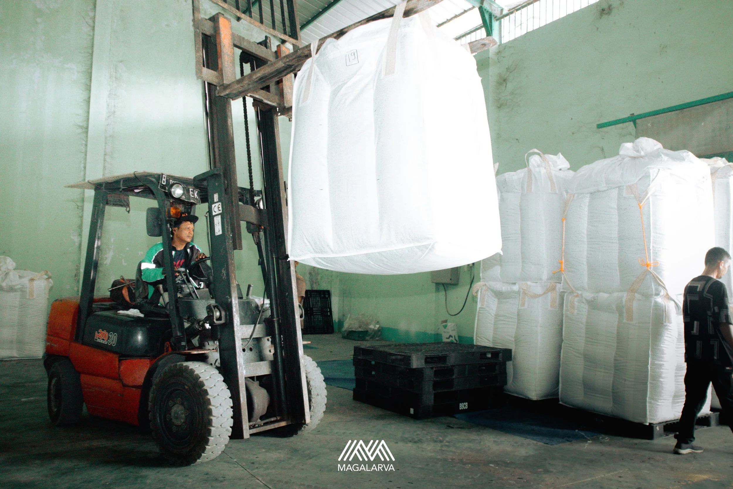 BSF Larvae Products Shipment