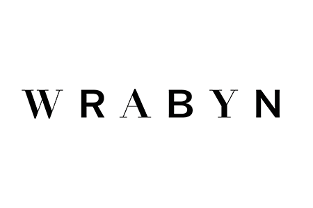 Logo with the text 'WRABYN' in black capital letters on a white background.