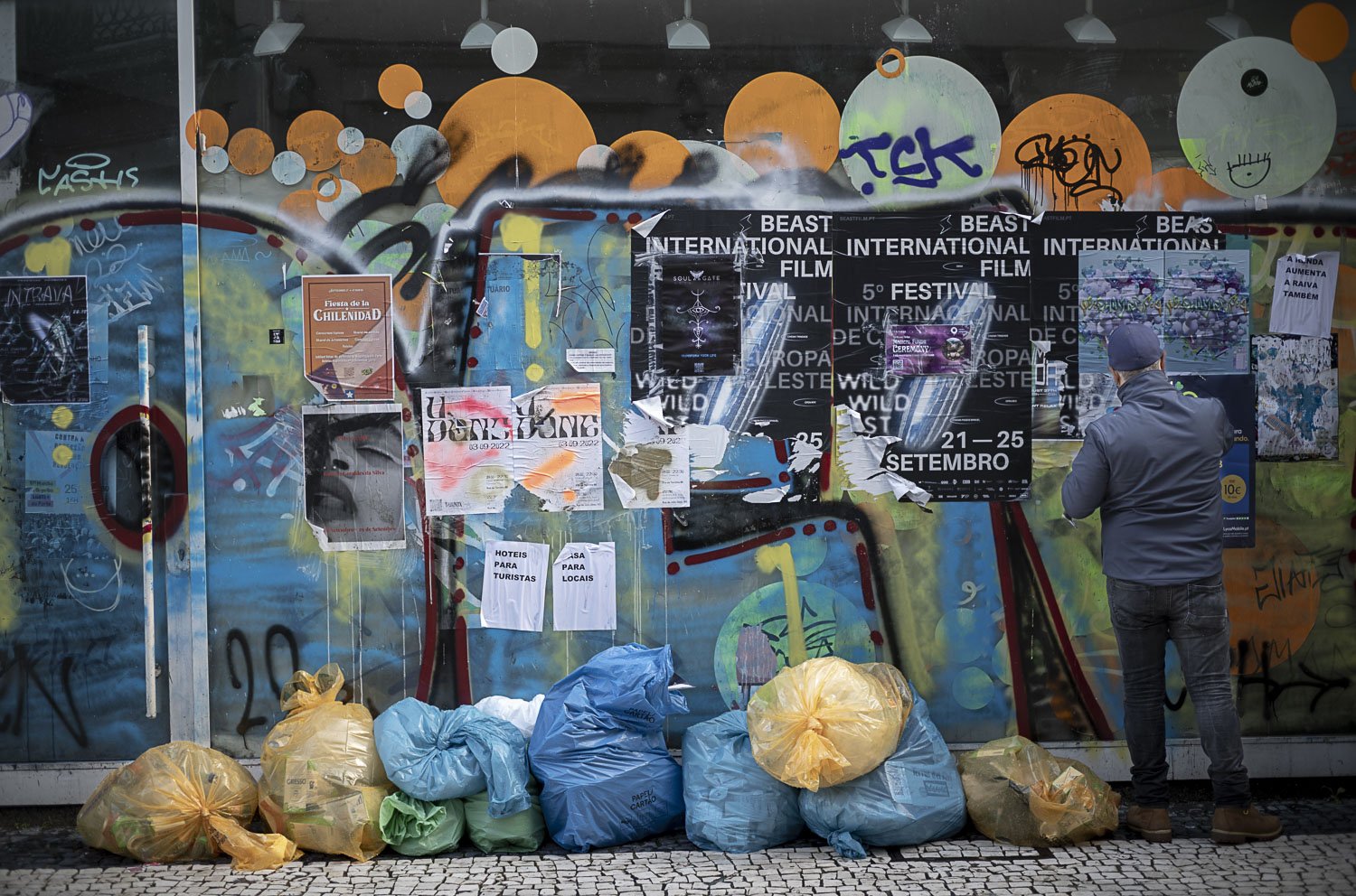 Garbage Art · PHOTOGRAPH · Lisbon Portugal