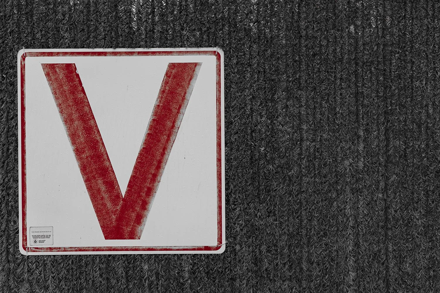 V for ? · PHOTOGRAPH · Vancouver Canada