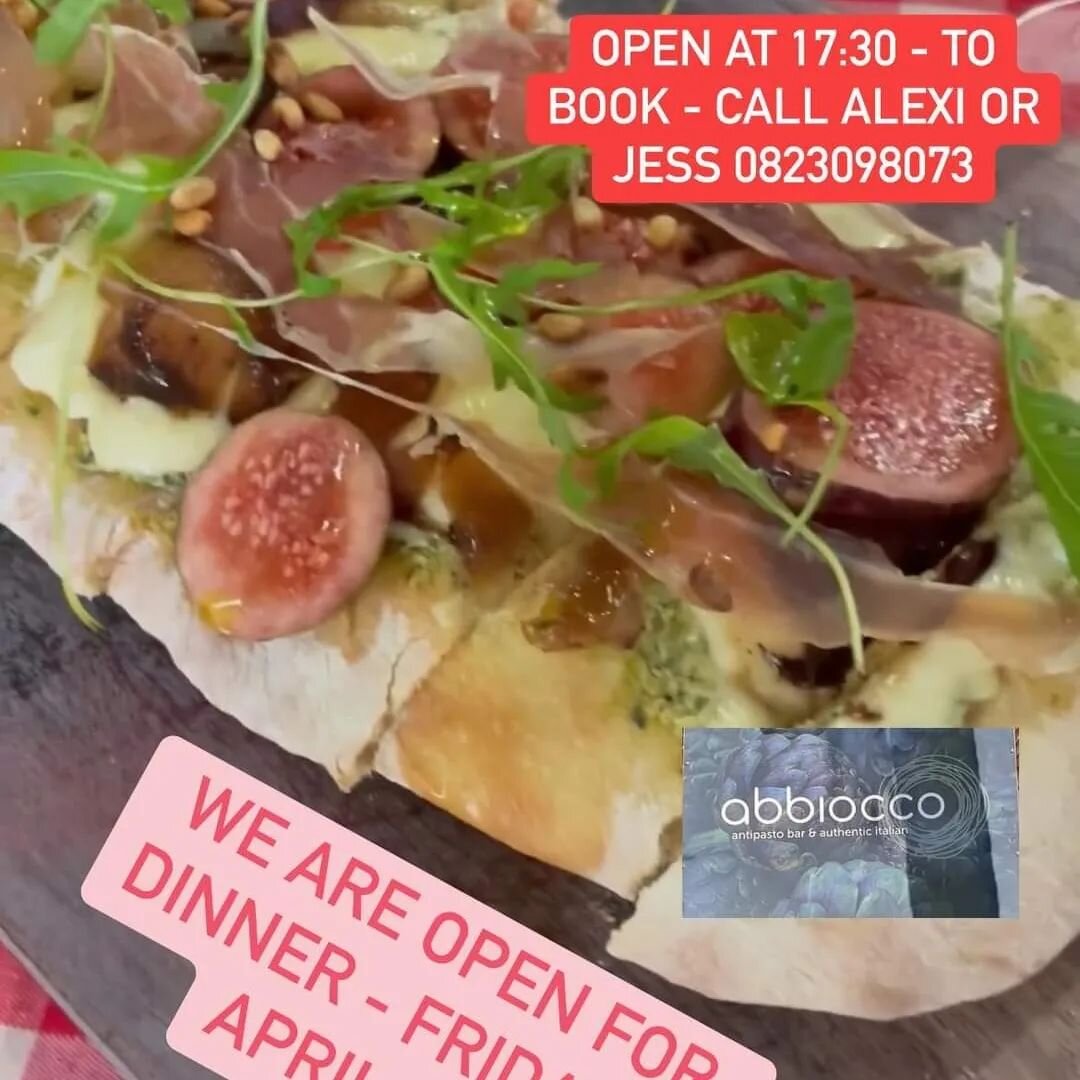 Come and join us on Friday night @abbiocco_ballito. Book now to avoid disappointment!
#burnedalefarm#burnedale #wheretimeiswellspent #deliciousfood