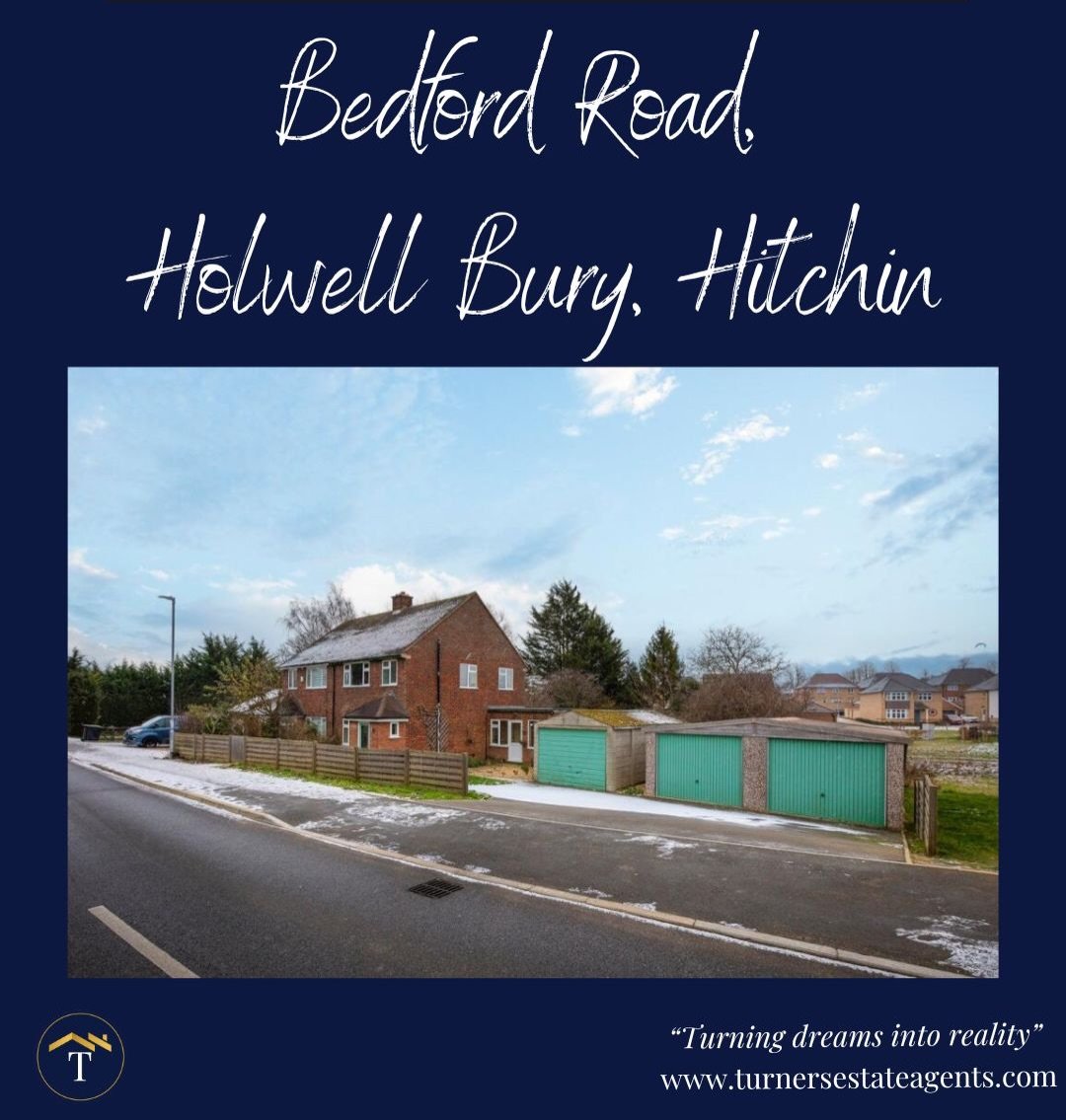 ✨ NEW TO MARKET ✨
📍 Bedford Road, Holwell Bury, Hitchin, SG5
💷 Guide Price &pound;425,000

A charming 3 double bedroom semi-detached cottage set on a large plot with huge potential to extend (STP) &mdash; originally part of the historic Bury Farm ?