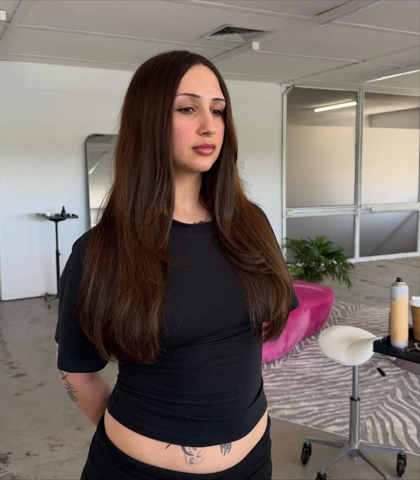 Did my big one for sis @_goddess.of.rot_ again aka the only one I&rsquo;m working on my day off for 💋 

#hairextensionsbrisbane #hairextensionsgoldcoast #ktips