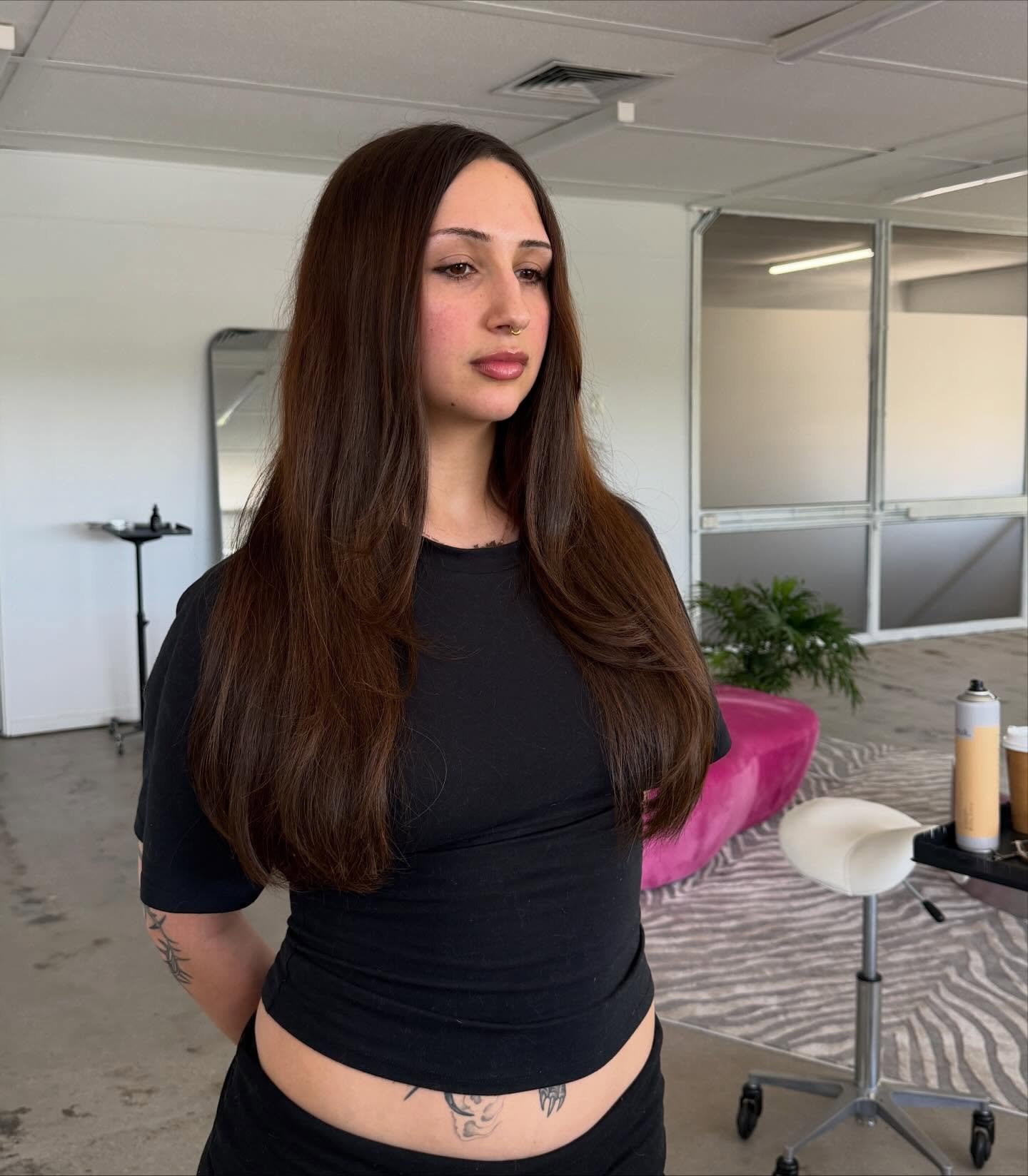 Did my big one for sis @_goddess.of.rot_ again aka the only one I&rsquo;m working on my day off for 💋 

#hairextensionsbrisbane #hairextensionsgoldcoast #ktips