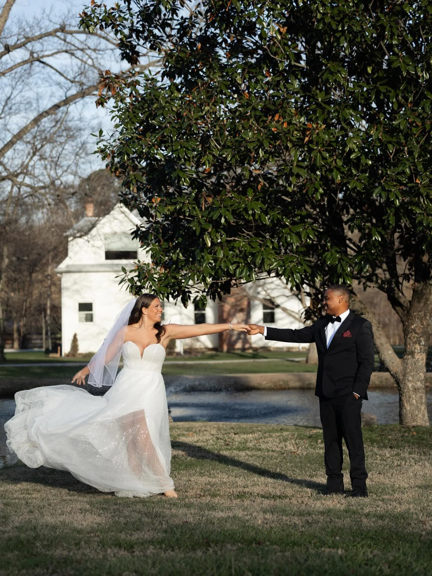 Rang in the New Year with Anna &amp; Dion! 🥂

Congratulations &amp; thank you for choosing us to document your Big Day!

✨Vendor Dream Team✨

Venue | @rustedroutefarms 
DJ | 651 Production
Hair | Beauty by Kaitlyn
Makeup | Beauty by Autumn Mackenzie