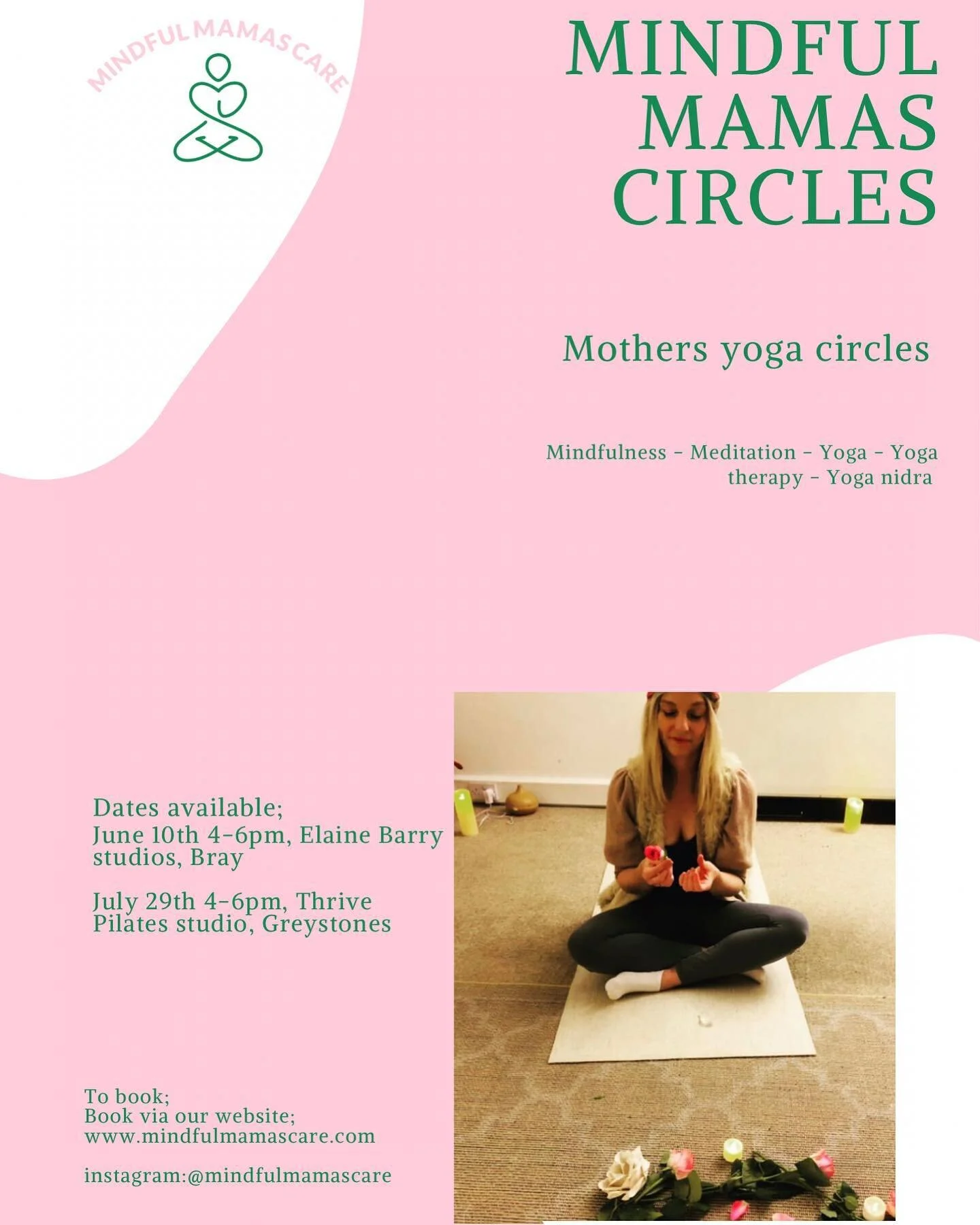 Calling all mamas! Book in some self care for the summer &hellip; two new dates released for our circles. 

Two hours of time to be present, to connect with other mamas, to gently move your body and to rest. No experience necessary, all mamas welcome