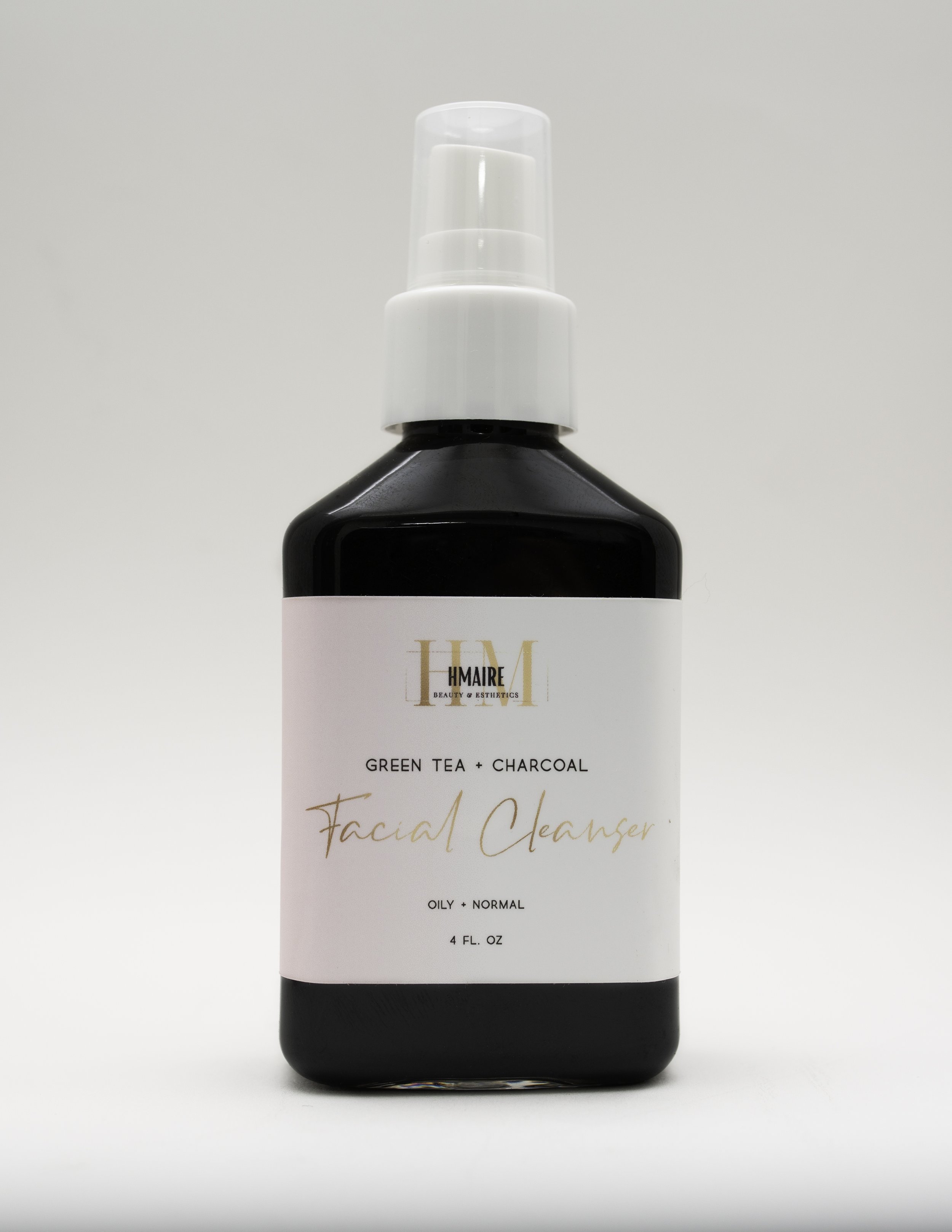 Green Tea + Charcoal Face Cleanser