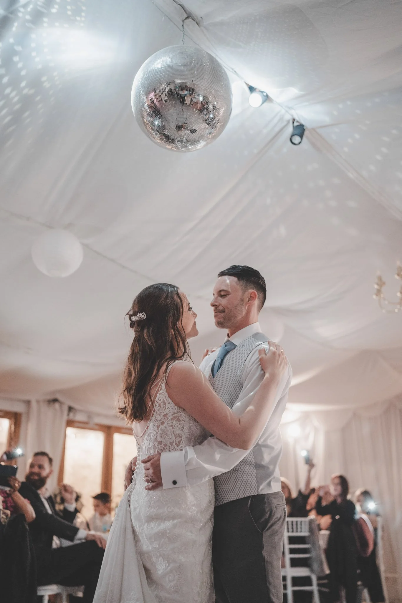 First dance at Ridgeway Golf Club Wedding Venue