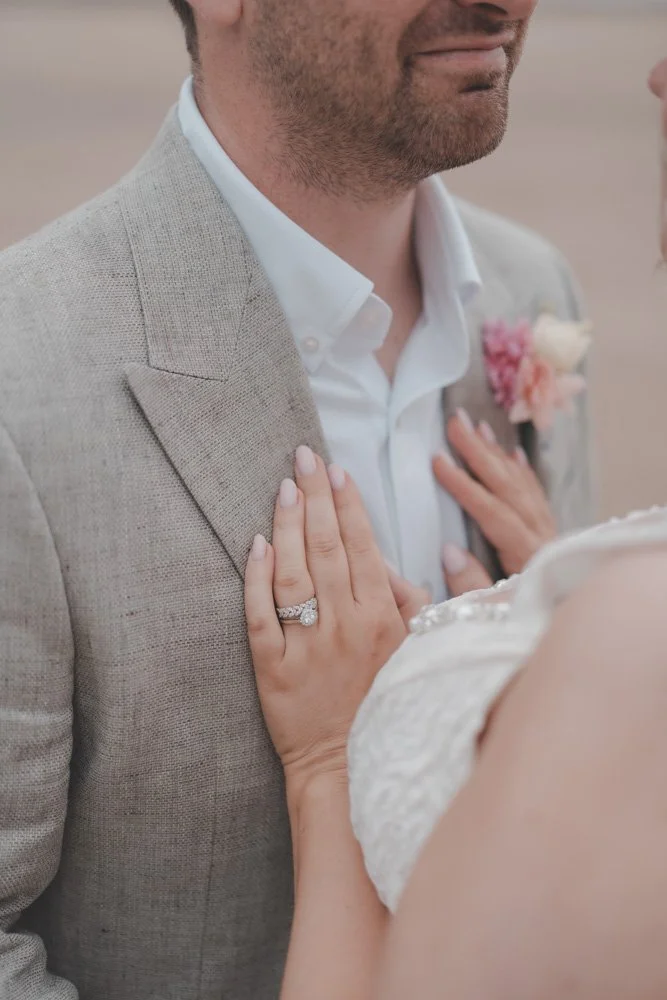 Details of engagement ring