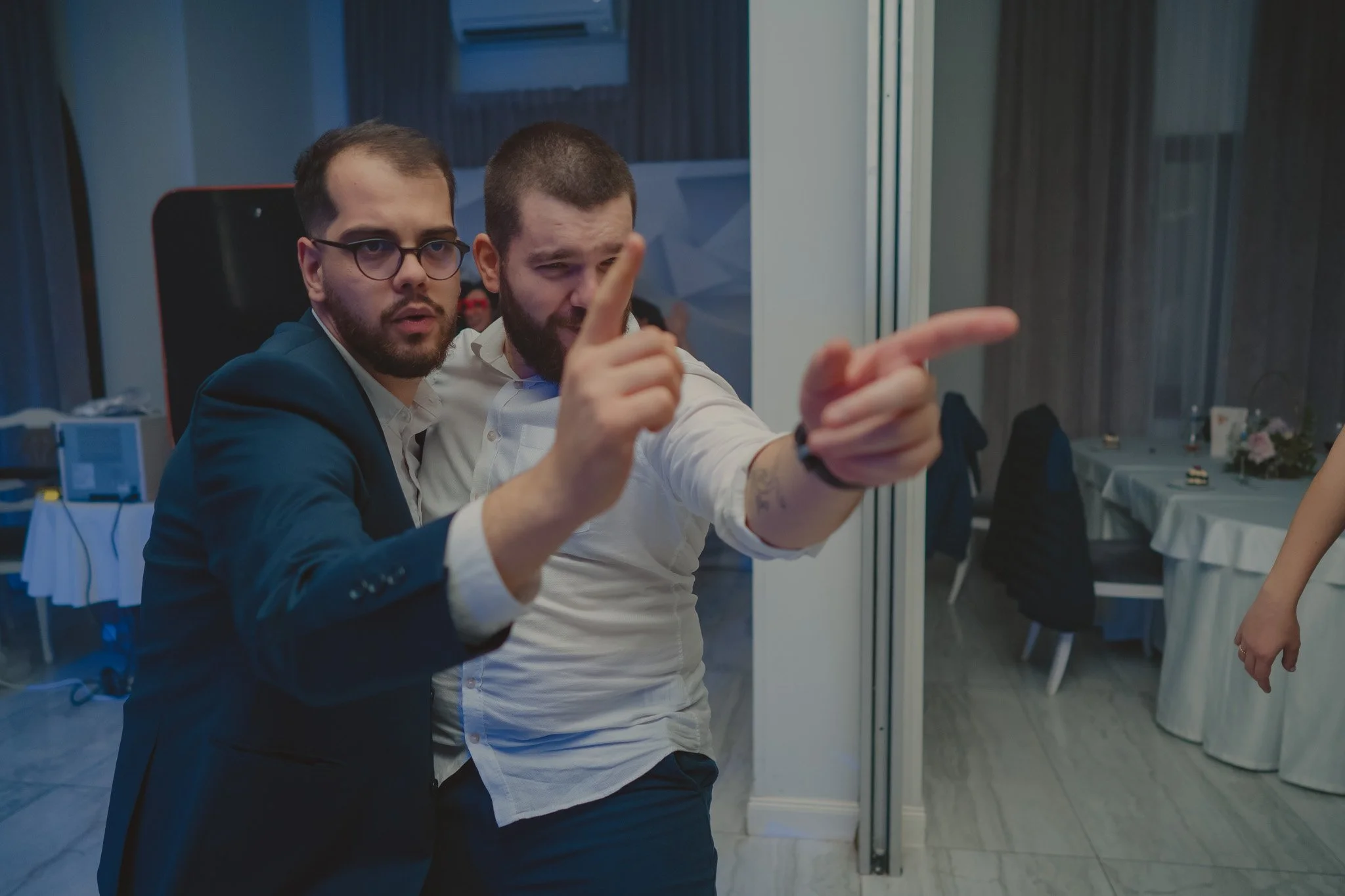 Guests having fun on the dance floor at Hotel Royal Classic, Cluj-Napoca, Romania