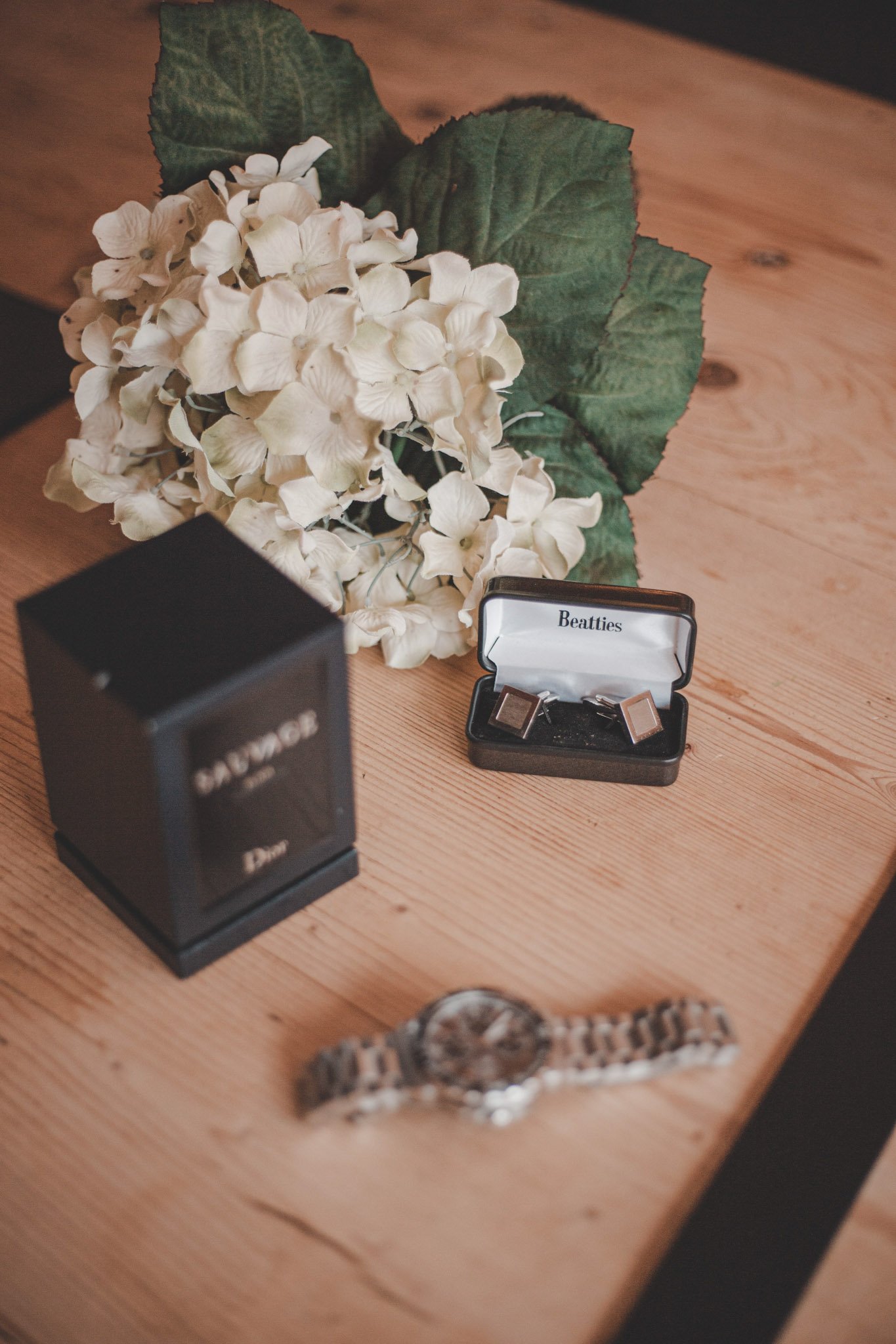 Flat lay with wedding accessories 