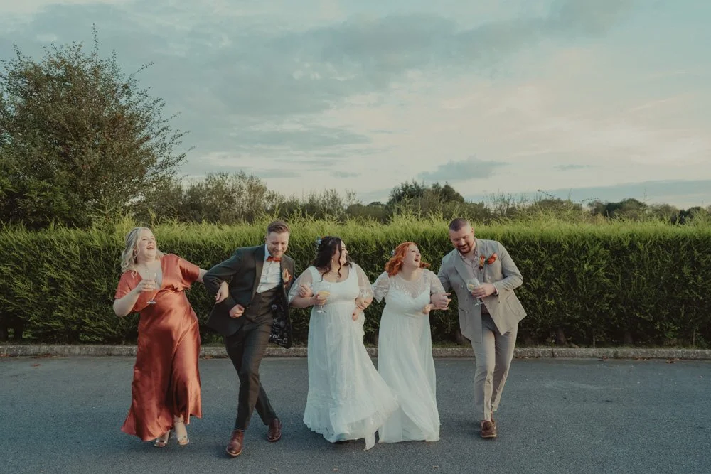 Queer wedding, at The Chester Fields Country Pub, Restaurant & Wedding Venue, UK